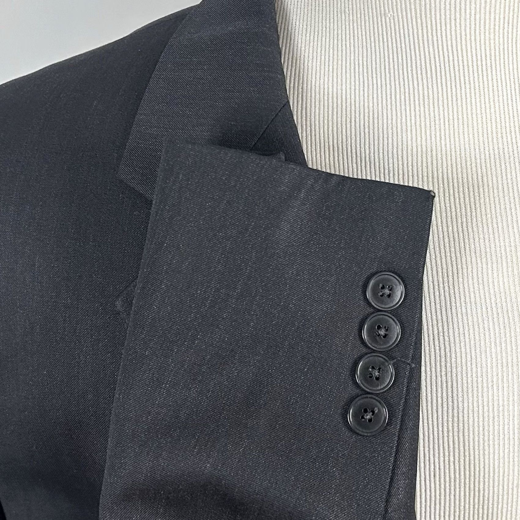 Jos. A. Bank Jos A Bank 52XL Sport Coat 100% Wool Dark Gray Two Button Lined Vented Formal Jacket Coat Mens Size US XS / EU 42 / 0 - 5 Thumbnail