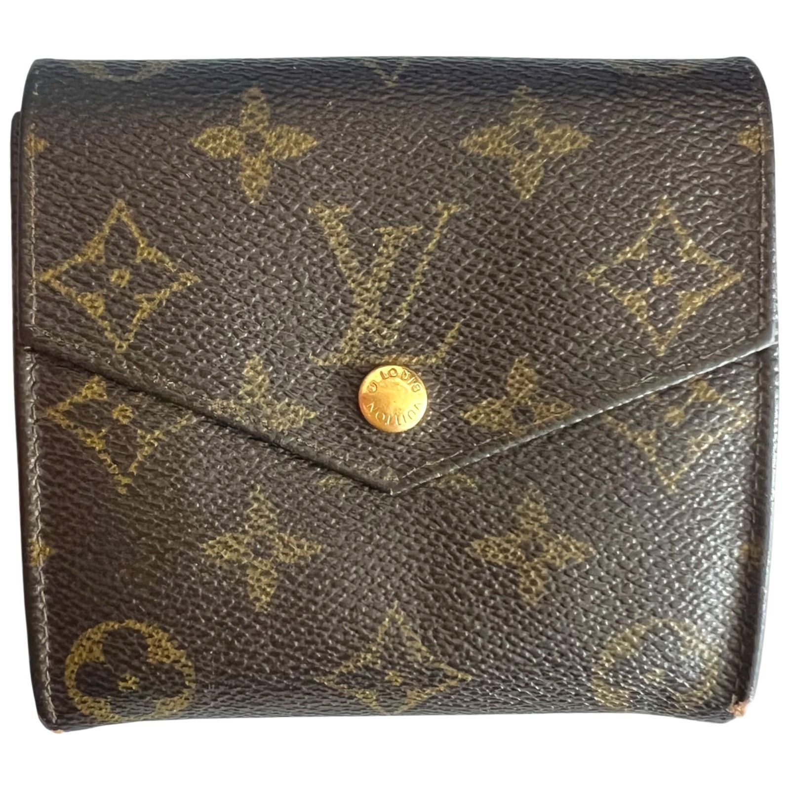 Louis Vuitton Louis Vuitton Brown Monogram Portefeiulle Elise Wallet Size ONE SIZE - 1 Thumbnail