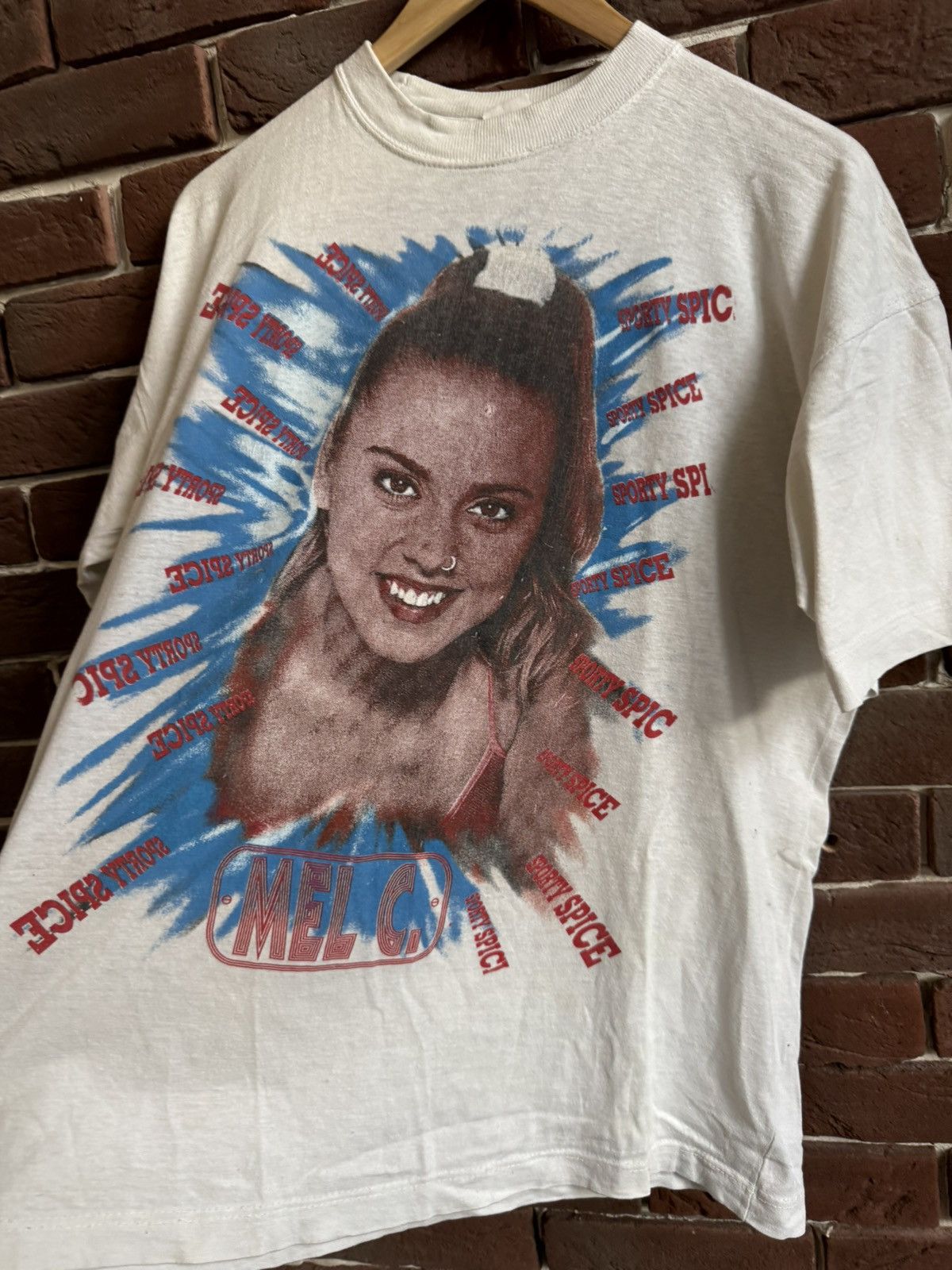 Band Tees Vintage 90s Spice Girls Band Rap Tee Very Rare Pop Hype Size US L / EU 52-54 / 3 - 7 Thumbnail