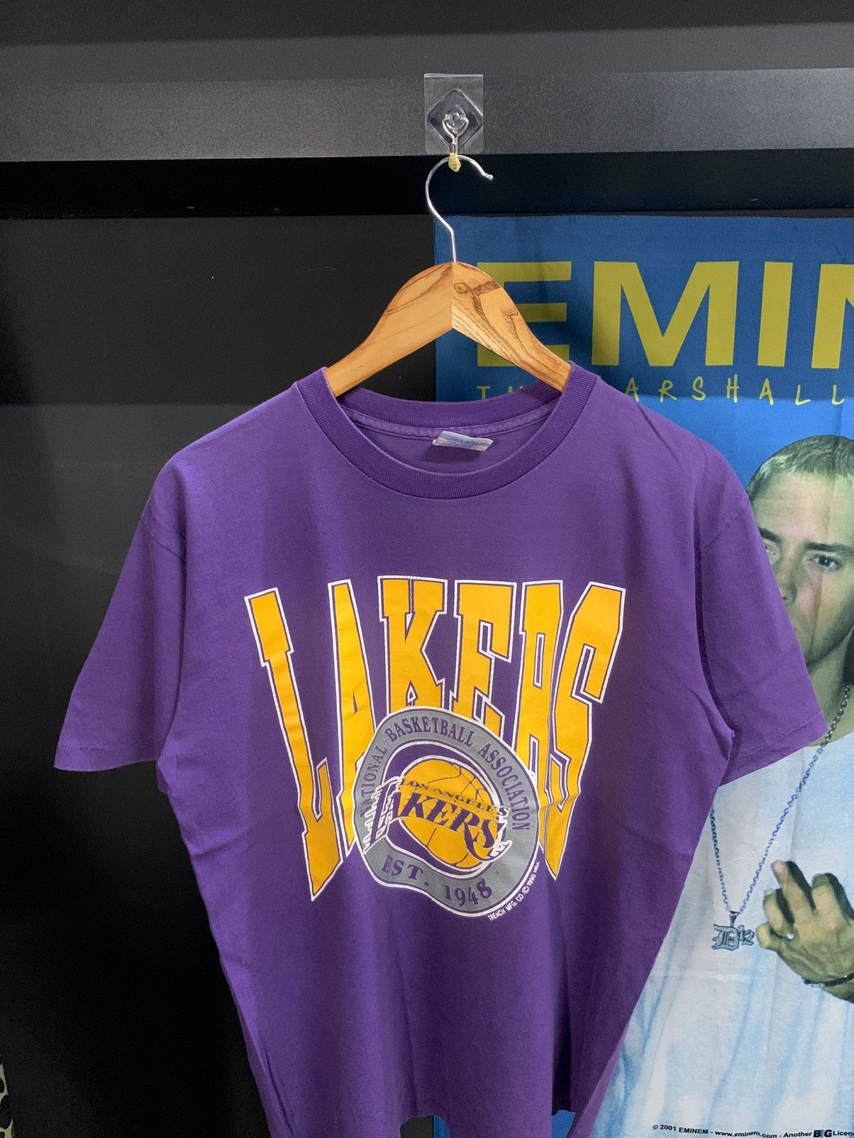 NBA VINTAGE NBA LAKERS 1990 Size US L / EU 52-54 / 3 - 2 Thumbnail