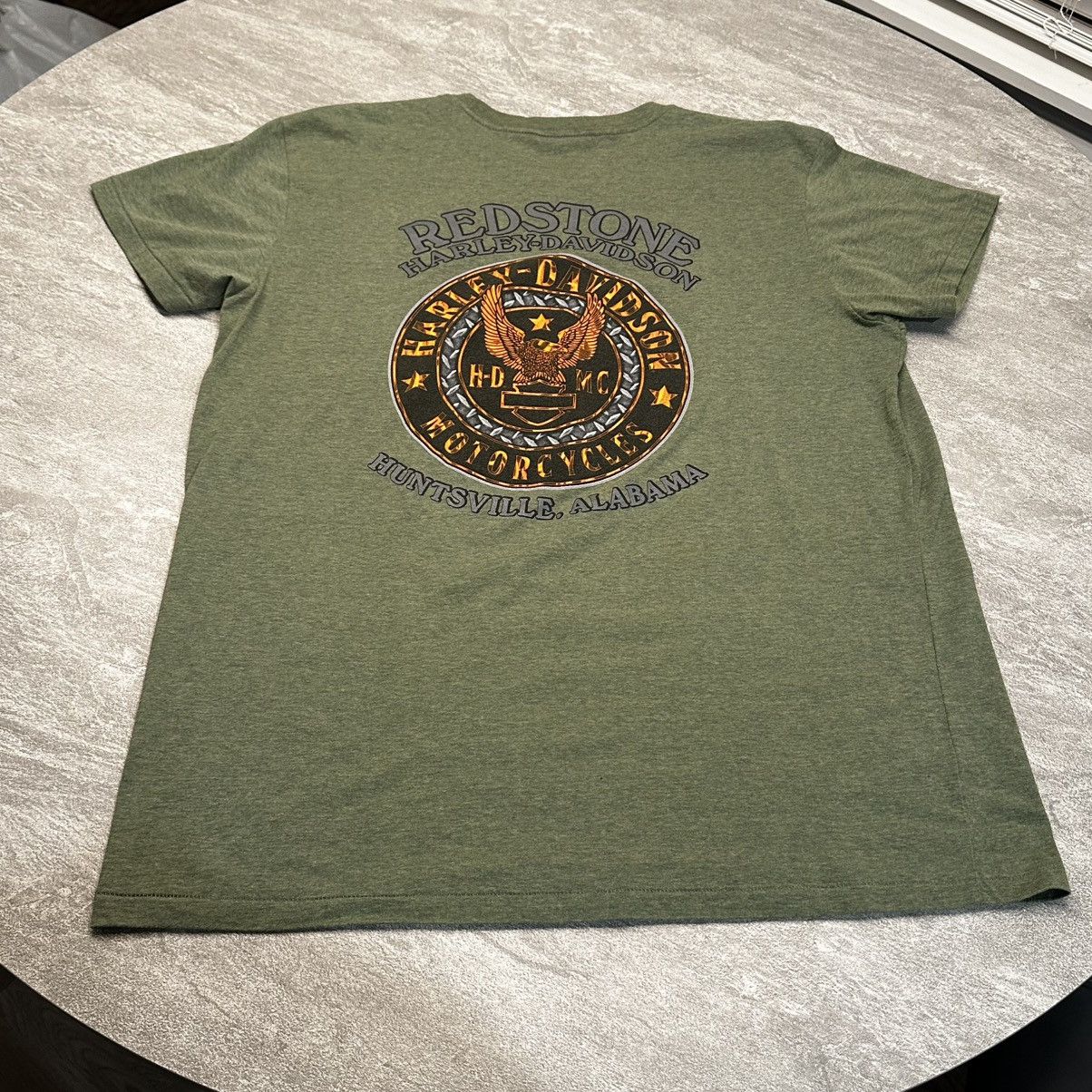 Harley Davidson Harley Davidson Old School Motorcycles Huntsville Shirt Size US XL / EU 56 / 4 - 4 Thumbnail