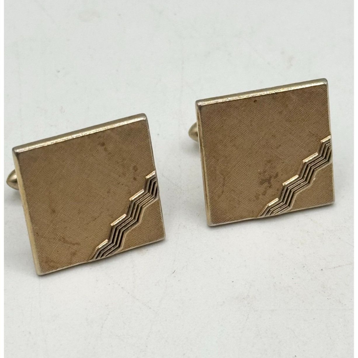 Vintage Vintage unisex cuff links cufflinks Size ONE SIZE - 1 Thumbnail