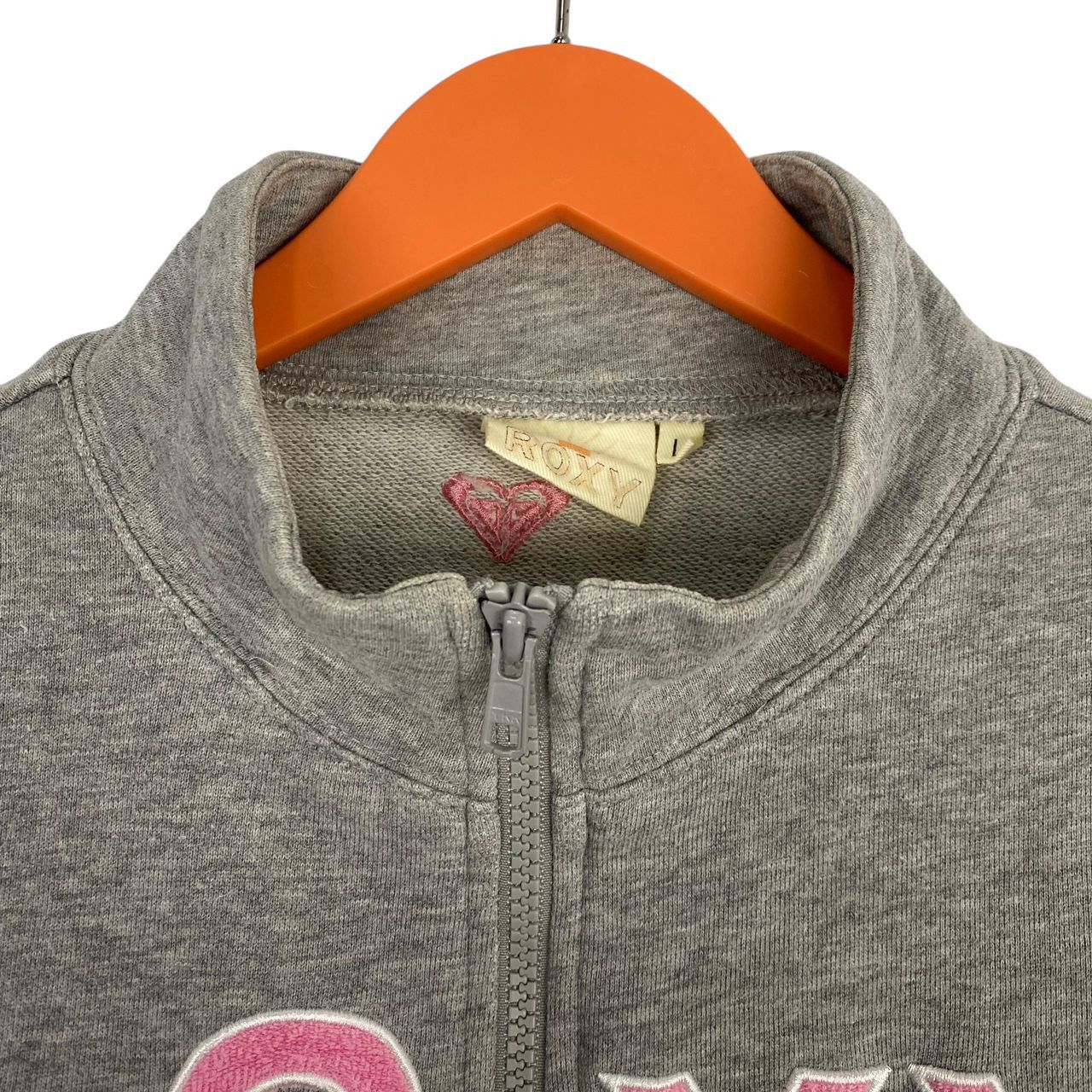 Quiksilver Vintage Roxy Surf Spell Out Logo Fullzipper Sweater Size L / US 10 / IT 46 - 5 Thumbnail
