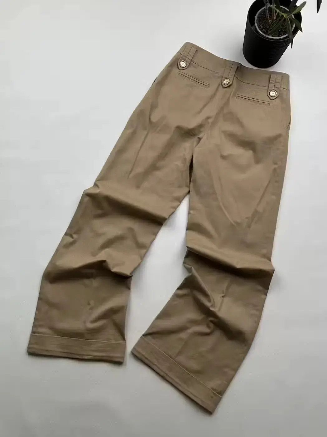 Burberry Burberry Light Flare Vintage Pants (486) Size 26" / US 2 / IT 38 - 7 Thumbnail