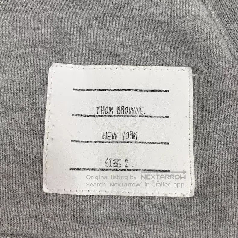 Thom Browne Thom Browne Grey Sweatshirt Size US M / EU 48-50 / 2 - 3 Thumbnail