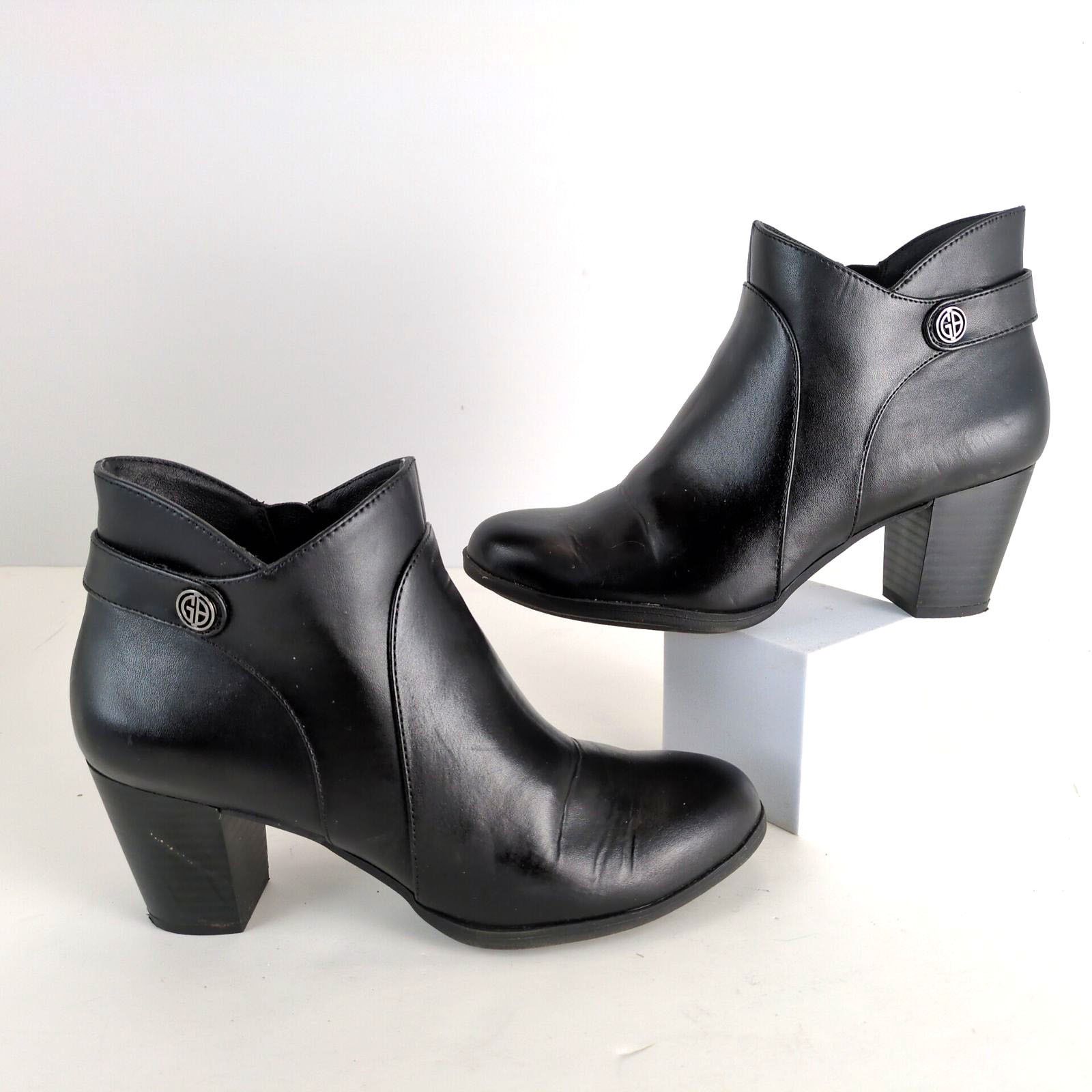 Giani Bernini Giani Bernini Abalina Women's 8 Faux Leather Ankle Bootie Size US 8 / IT 38 - 1 Thumbnail