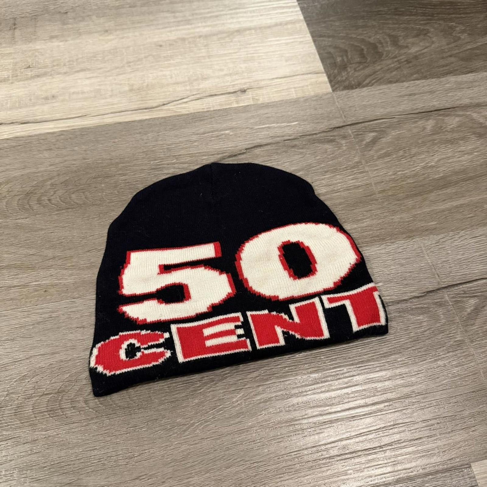 Other Vintage 50 cent skully beanie 00s OS Size ONE SIZE - 1 Thumbnail
