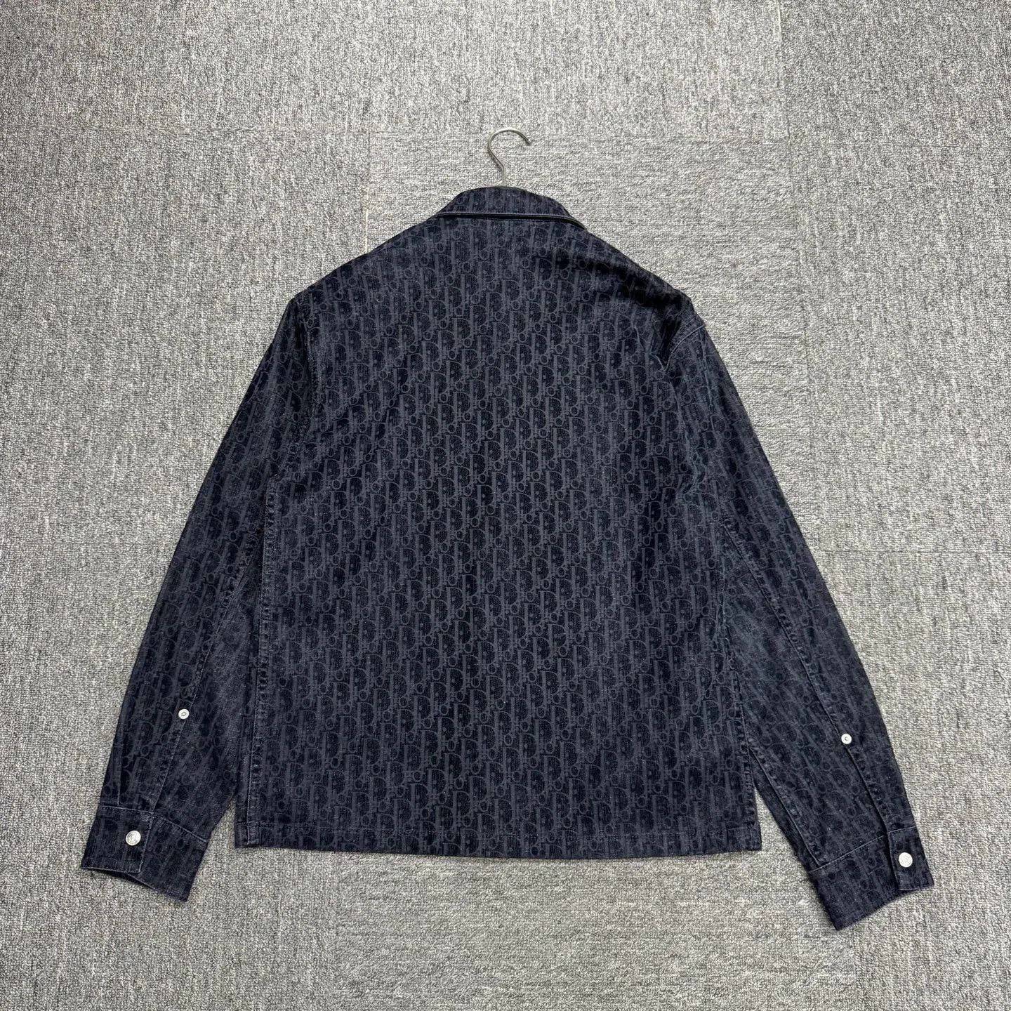 Dior Blue Patterned Long Sleeve Button-Up Shirt. Size US S / EU 44-46 / 1 - 6 Thumbnail