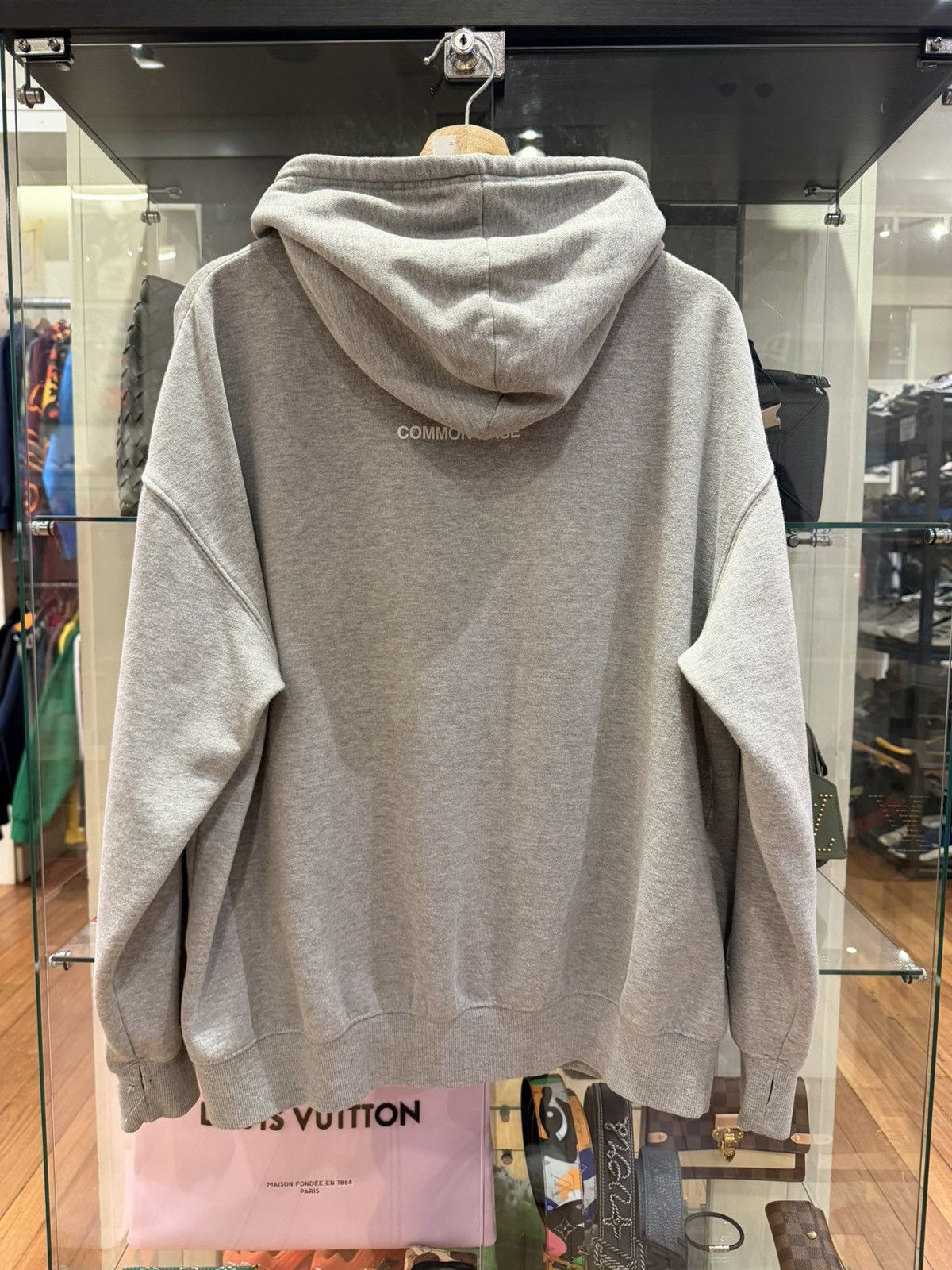 Number (N)ine Number (N)ine Common Bass Hoodie - Grey Size US L / EU 52-54 / 3 - 2 Thumbnail