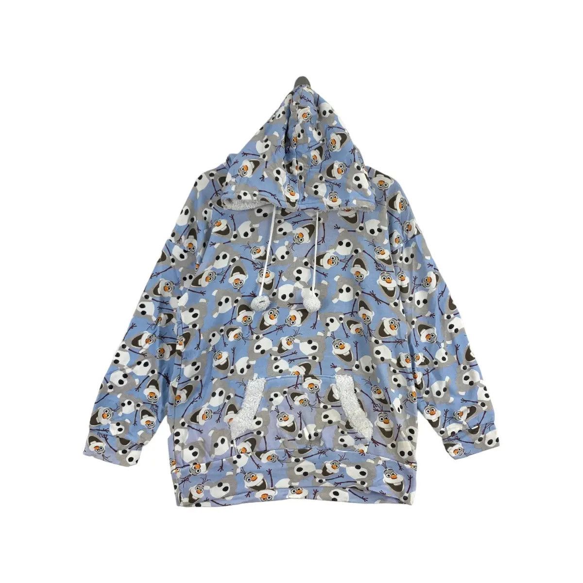 Disney DISNEY FROZEN OLAF Movie All Over Print AOP Cartoon Hoodie Size L / US 10 / IT 46 - 1 Thumbnail