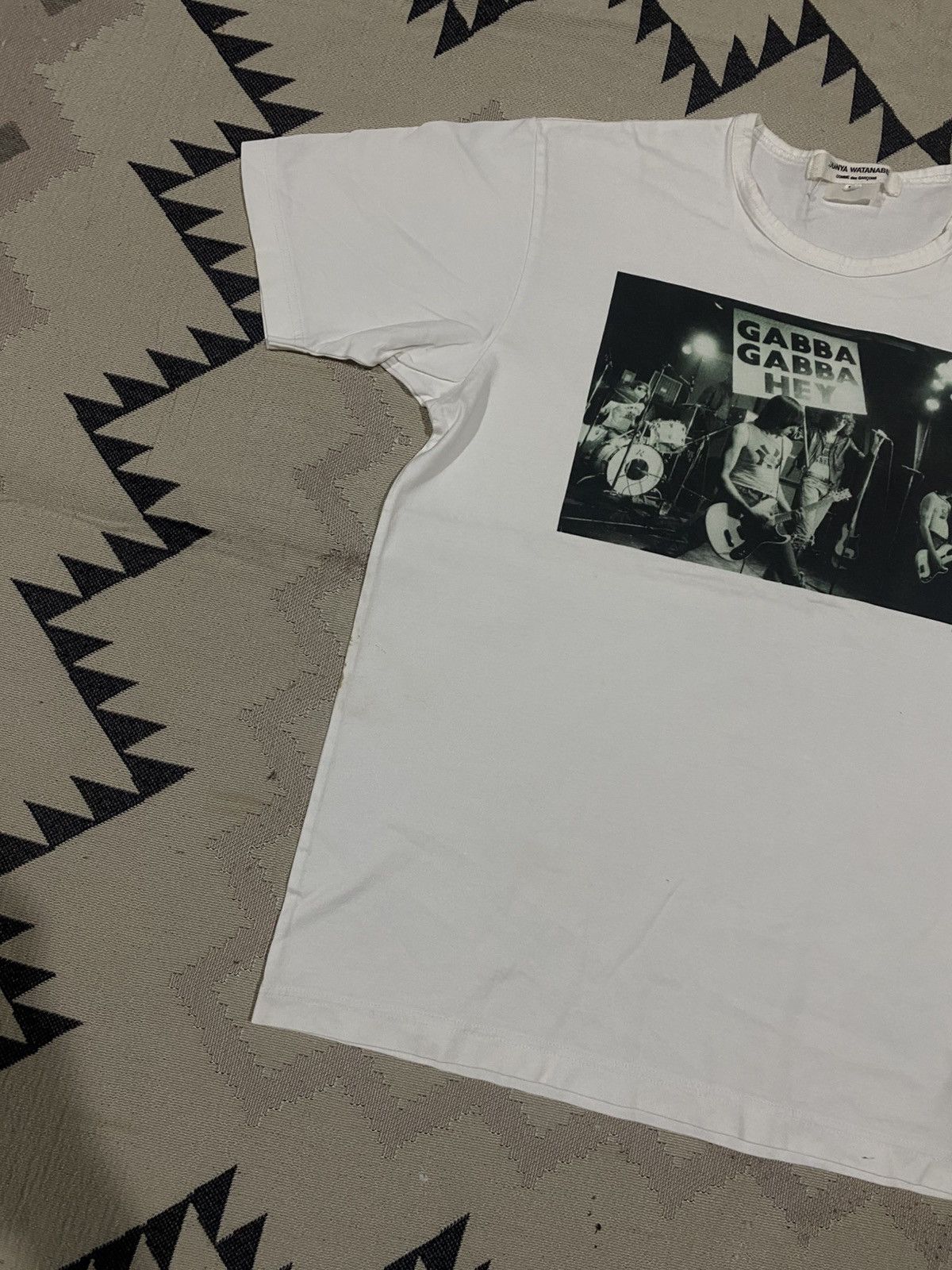 Comme des Garcons SS21 JUNYA WATANABE X RAMONES PHOTO BY GODLIS TSHIRT RARE Size US M / EU 48-50 / 2 - 3 Thumbnail