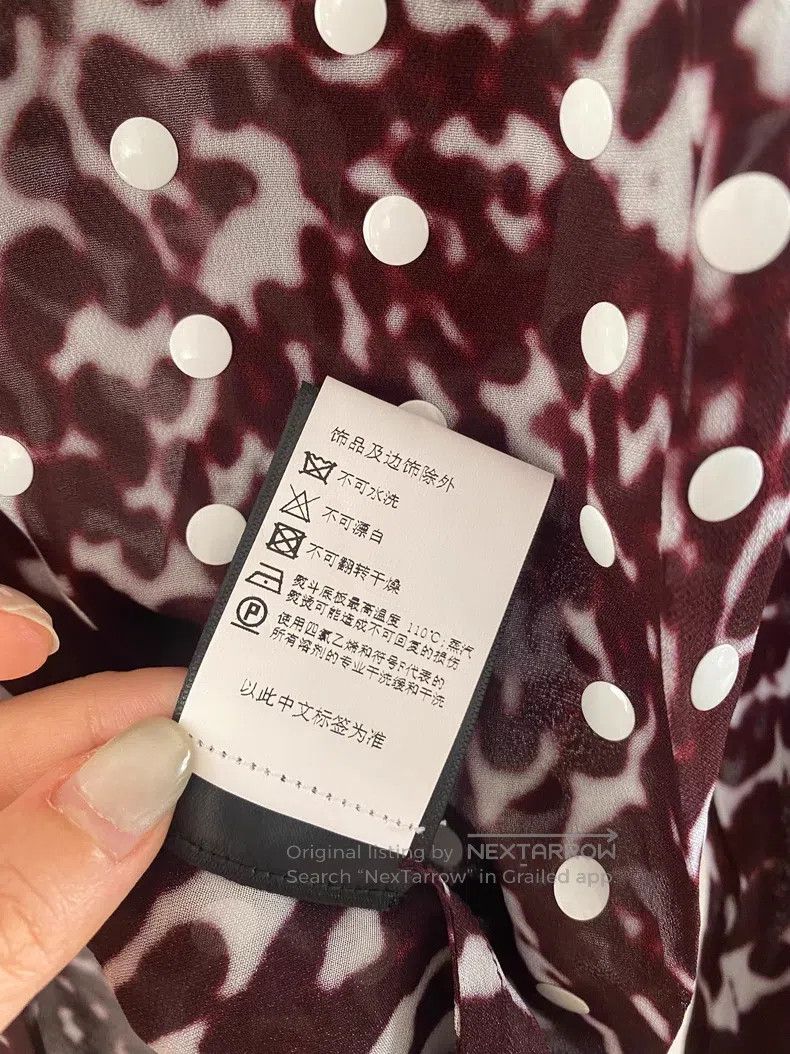 Dries Van Noten Dries Van Noten Polka Dot Printed Shirt Size US S / EU 44-46 / 1 - 4 Thumbnail