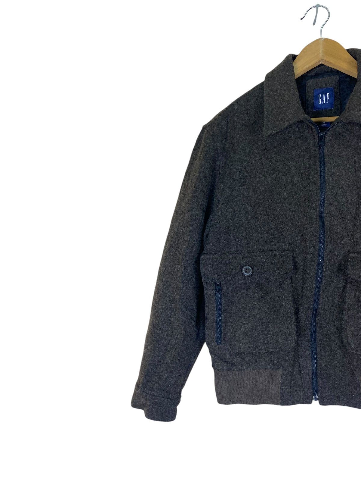Gap × Harris Tweed Gap Wool Outshell Bomber Jacket Size US M / EU 48-50 / 2 - 3 Thumbnail