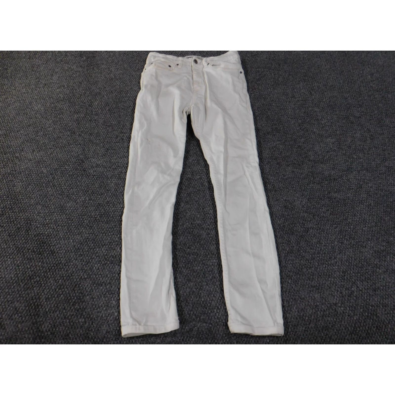Zara Zara Jeans Mens 30 White Slim Fit Stretch Denim Five Pocket Casual Size US 30 / EU 46 - 2 Thumbnail