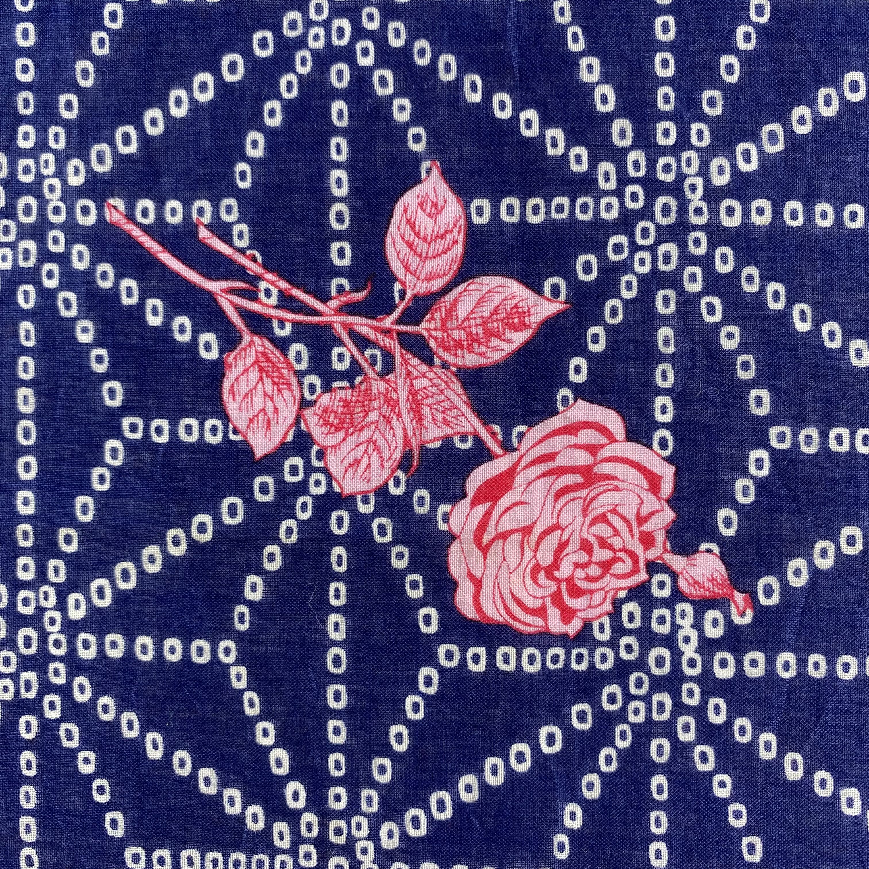 Hanae Mori × Vintage Hanae Mori Bandana/ Handkerchief / Neckerchief-P1118 Size ONE SIZE - 4 Thumbnail