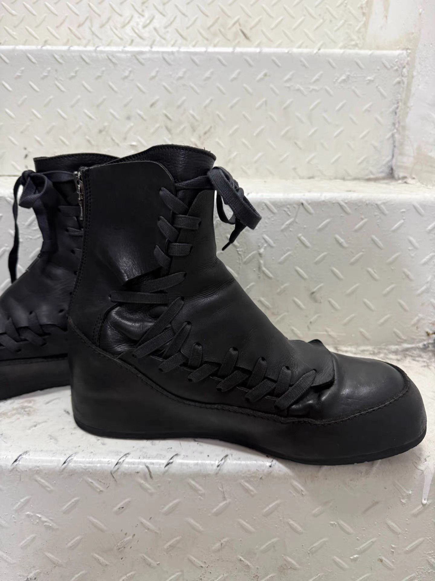 Julius Julius 14SS Lace-Up Space Boots K20 Size US 8 / EU 41 - 4 Thumbnail