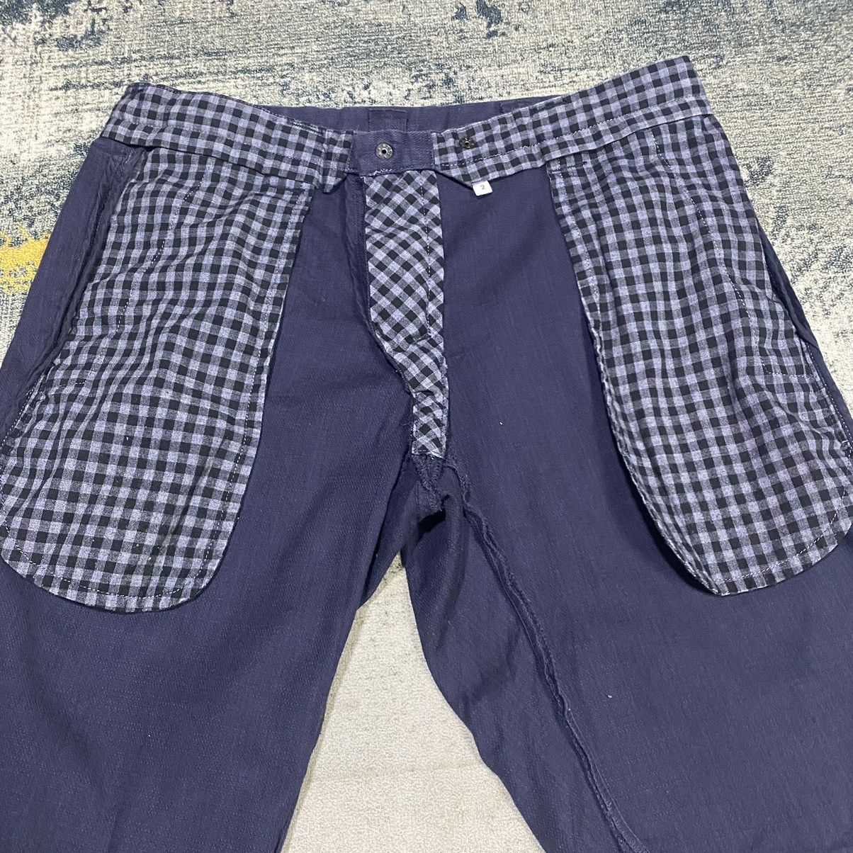 Blue Blue Japan × Japanese Brand Blue Blue Japan Short Pant Faded Size US 32 / EU 48 - 5 Thumbnail