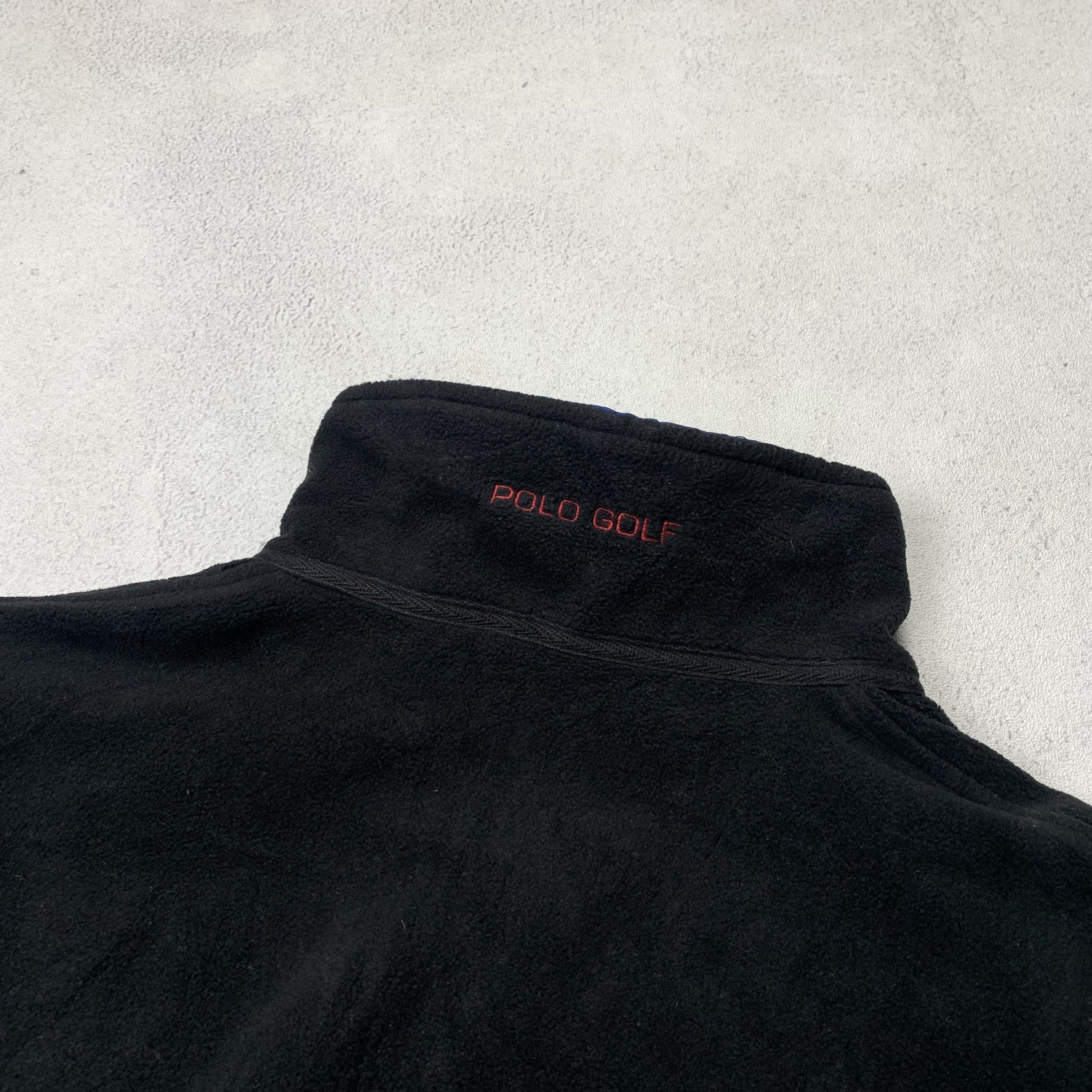 Polo Ralph Lauren Polo Golf Ralph Lauren Reversible Fleece Half Zip Jacket Size US L / EU 52-54 / 3 - 4 Thumbnail