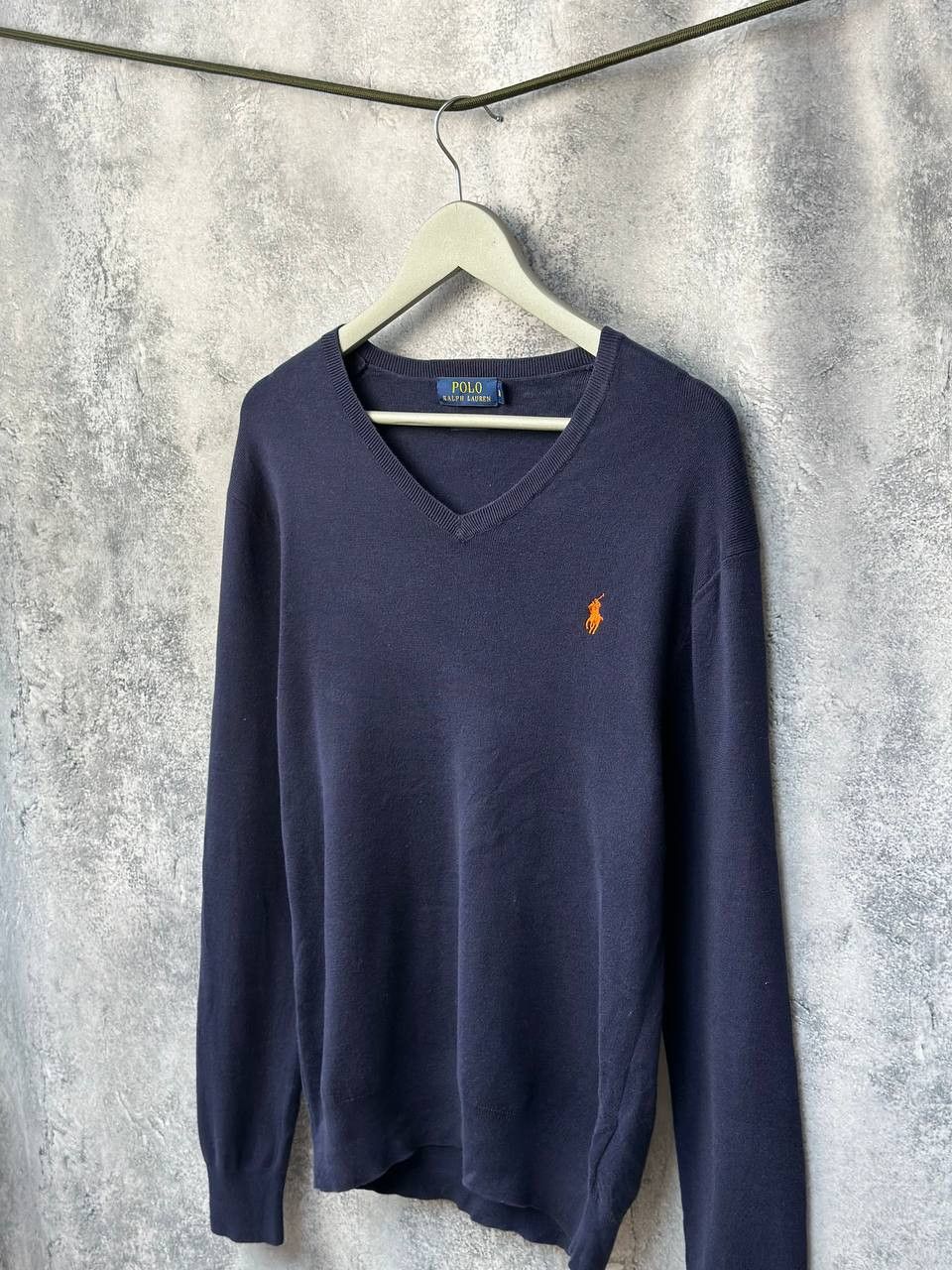 Polo Ralph Lauren V-Neck Sweater Pima Cotton Slim Fit