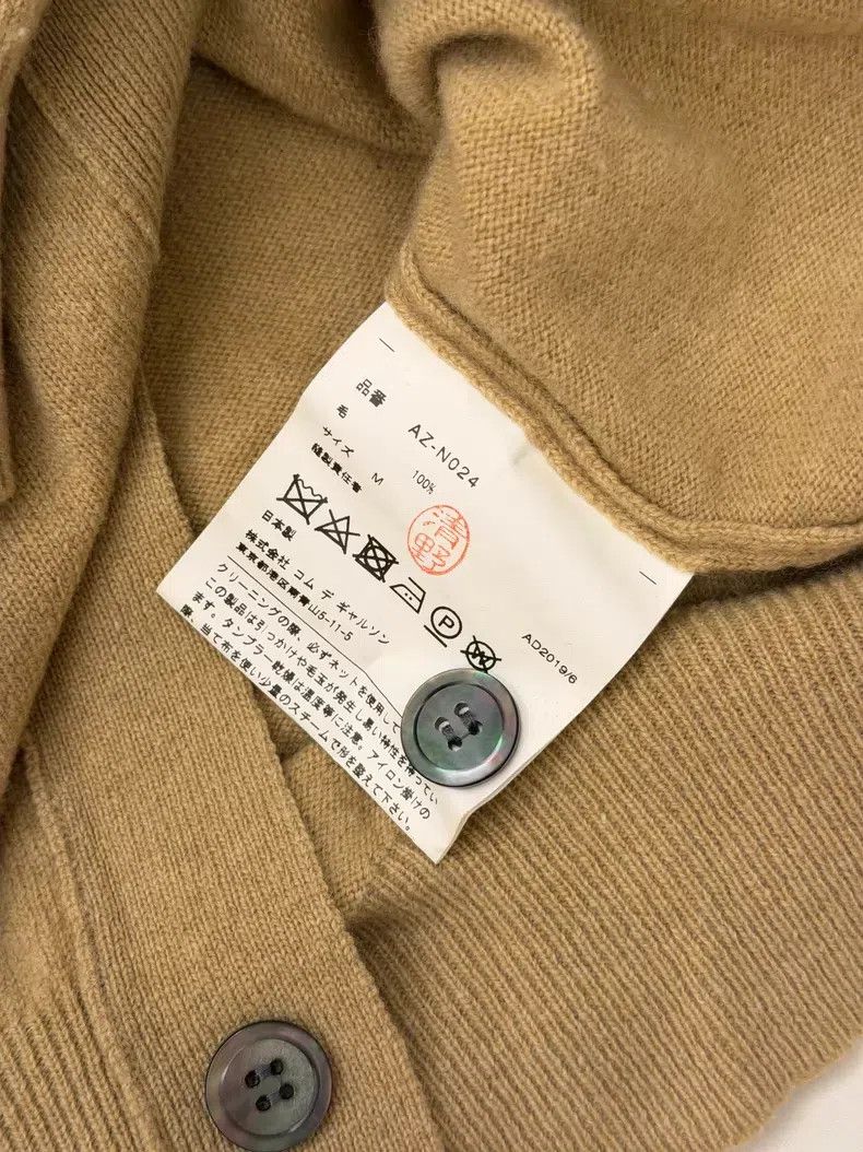 Comme des Garcons Comme Des Garcons Black Heart Logo Wool Cardigan Size M / US 6-8 / IT 42-44 - 5 Thumbnail