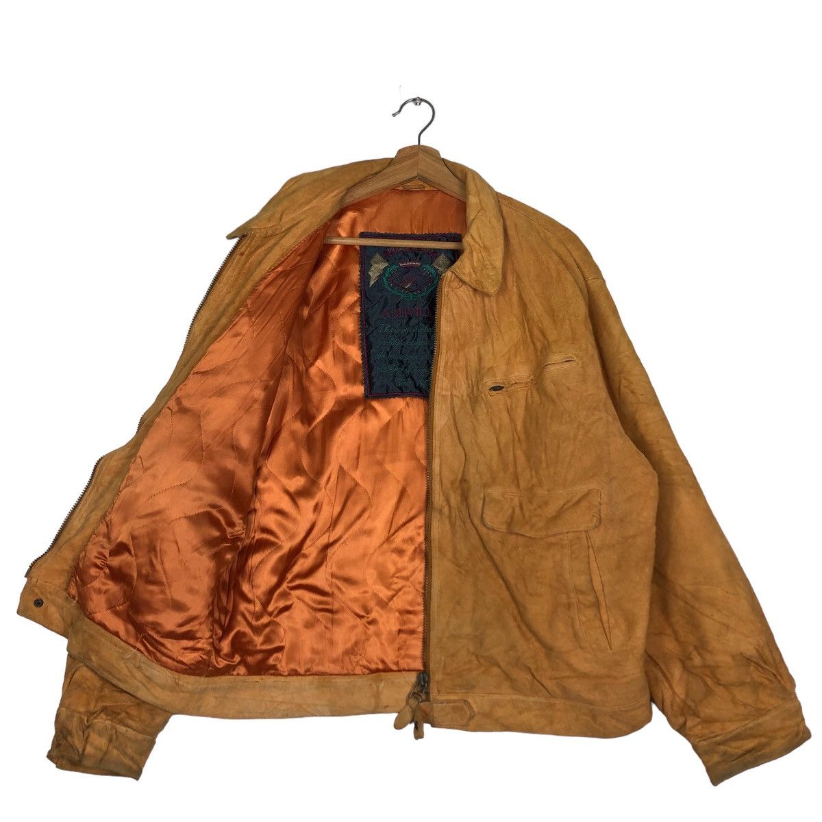 Vintage 🔥Vtg Biker Leather Jacket Ashville Inspire CP Company Size US L / EU 52-54 / 3 - 9 Thumbnail