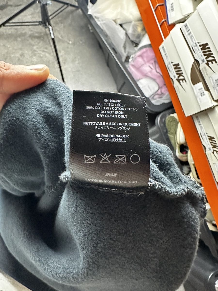 Satoshi Nakamoto Satoshi Nakamoto Star Studded Hoodie Black Grey Size US M / EU 48-50 / 2 - 7 Thumbnail