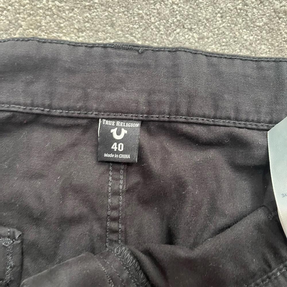 True Religion True Religion Marco Cargo Black Pants Men Sz 40 $199 Size US 40 / EU 56 - 11 Thumbnail