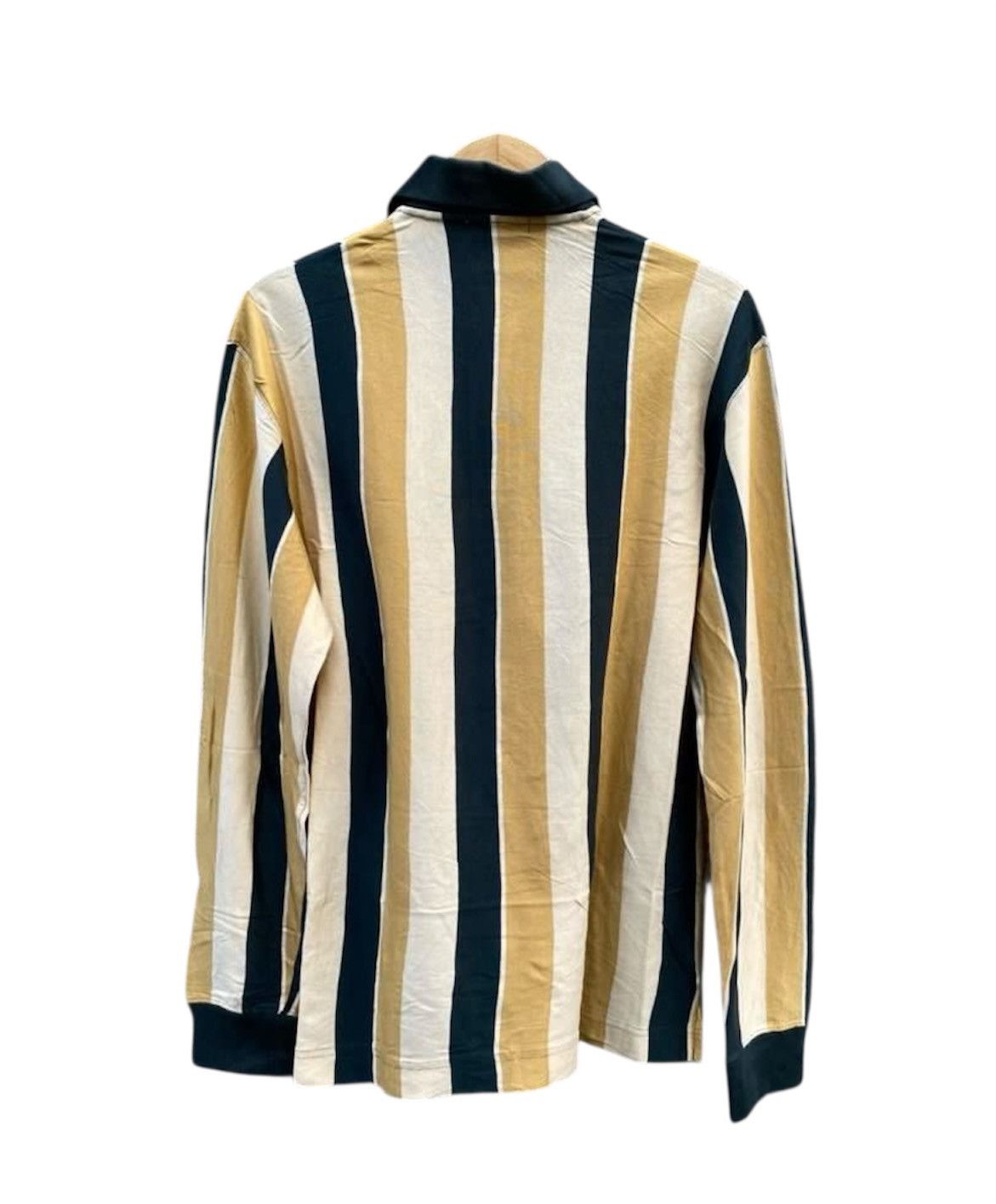 Yves Saint Laurent Rare‼️ Yves Saint Laurent Striped Multicolor Rugby Size US L / EU 52-54 / 3 - 2 Thumbnail