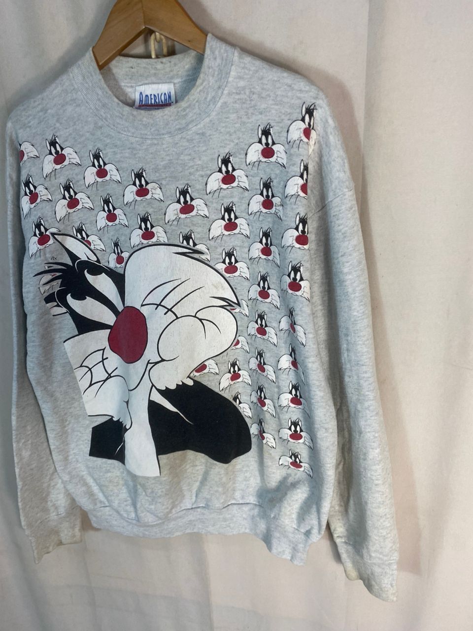 Cartoon Network Vintage looney tunes fullprint sweatshirt Size US M / EU 48-50 / 2 - 3 Thumbnail