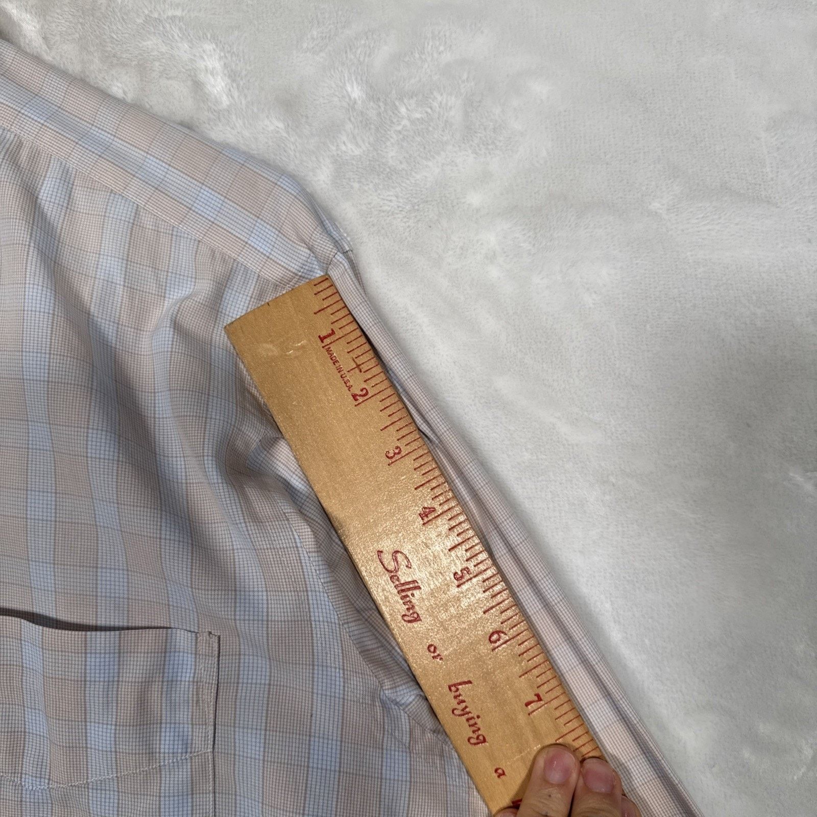 Thomas Pink Thomas Pink Long Mens 16 Sz 36 Sm Checks Long Sleeve Preppy Size US S / EU 44-46 / 1 - 8 Thumbnail