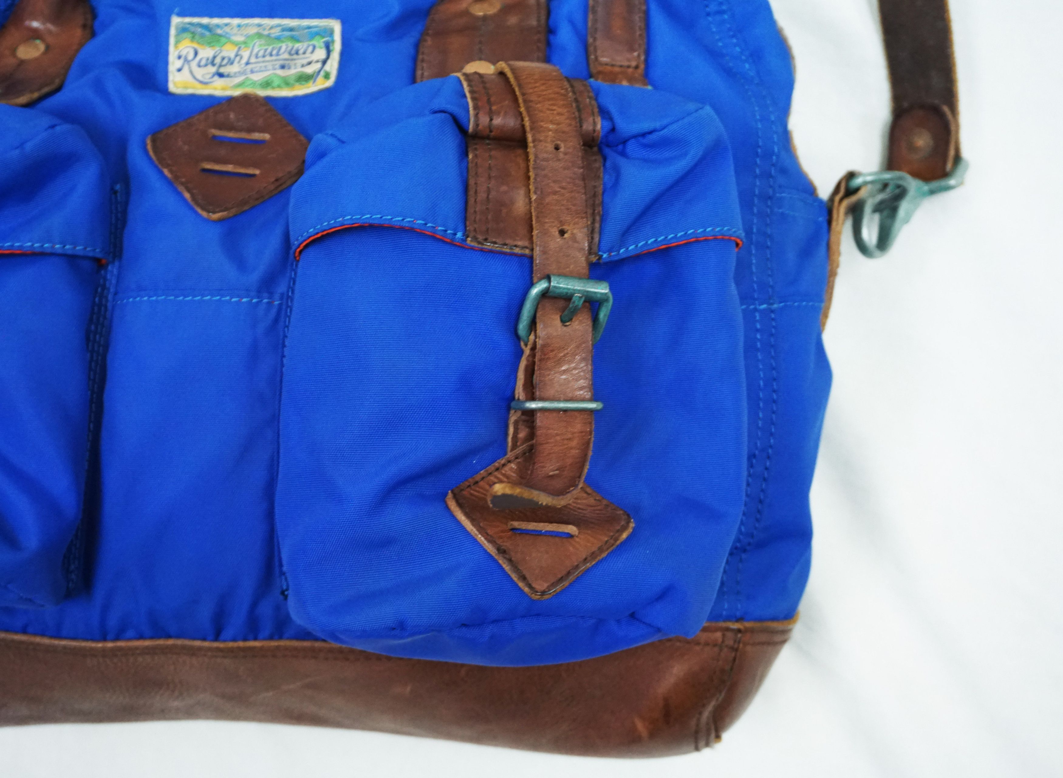 Designer × Polo Ralph Lauren Polo Ralph Lauren Purple Label Men's Leather bag Size ONE SIZE - 4 Thumbnail