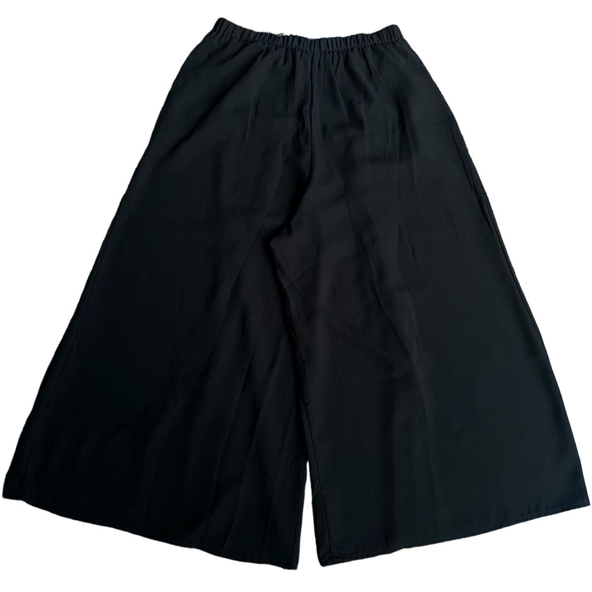 Japanese Brand × Vintage × Yohji Yamamoto Rare Japanese Brand GU Super Wide Leg Flare Yohjistyle Pants Size US 30 / EU 46 - 3 Thumbnail