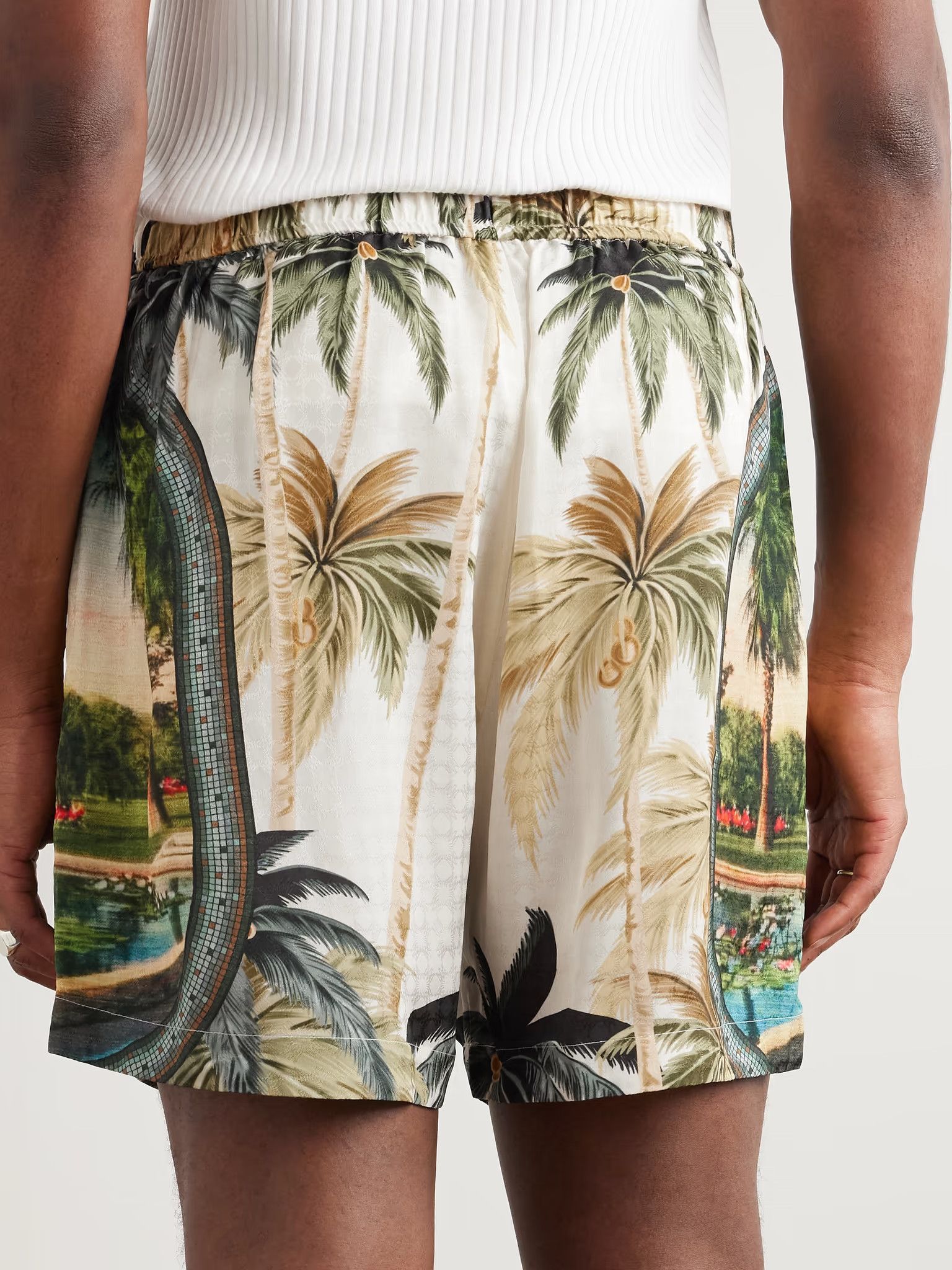 Amiri os11x1225 Paradise Shorts in Multicolor Size US 34 / EU 50 - 4 Thumbnail