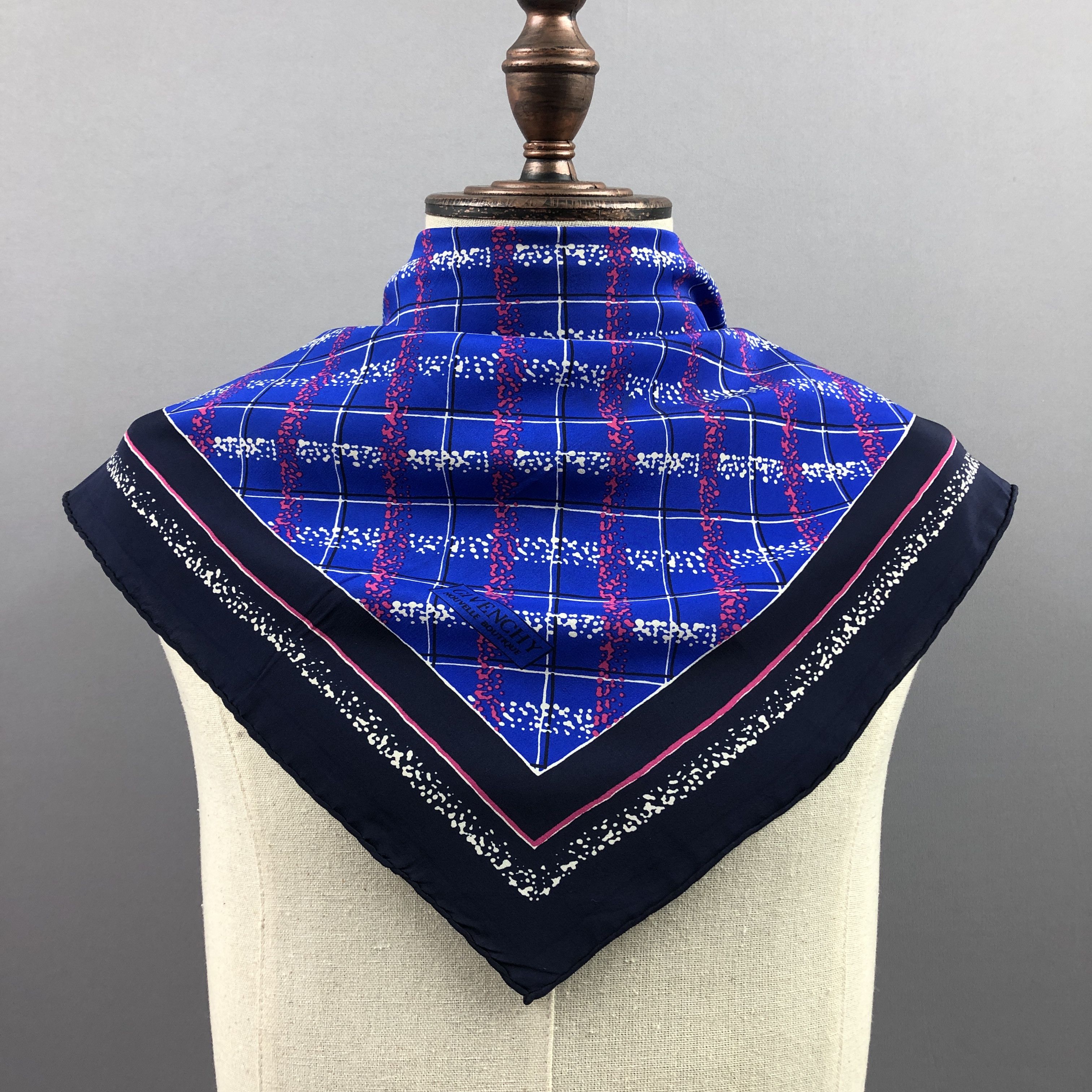 Other × Vintage Vintage Givenchy SILK Scarf Twill Stole Wraps Scarves Size ONE SIZE - 1 Thumbnail
