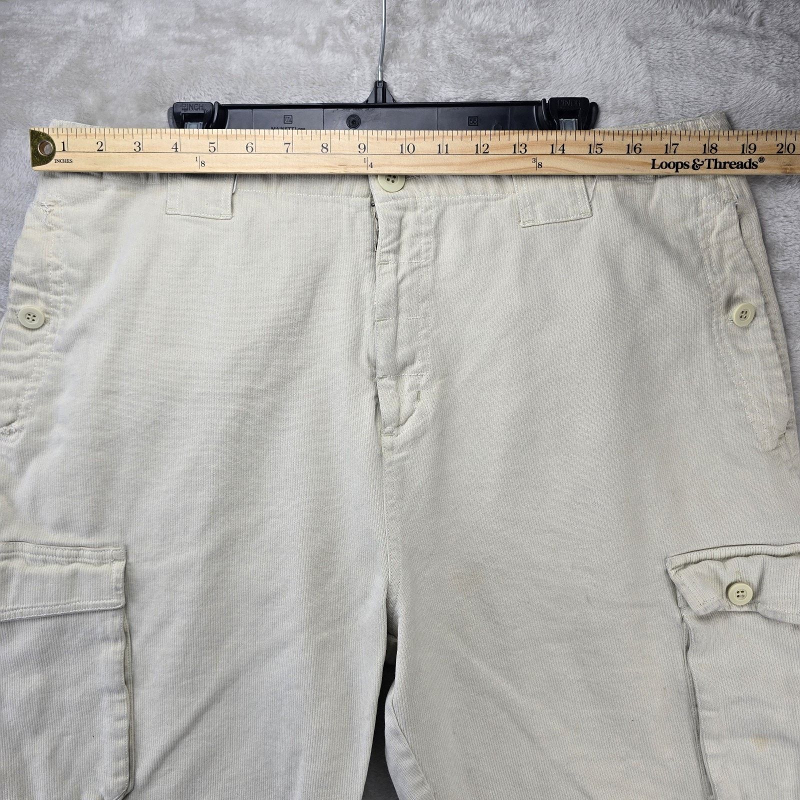 Anchor Blue Vtg Anchor Blue Cargo Shorts 38 Pinwale Corduroy Y2K *FLAWS Size US 38 / EU 54 - 7 Thumbnail