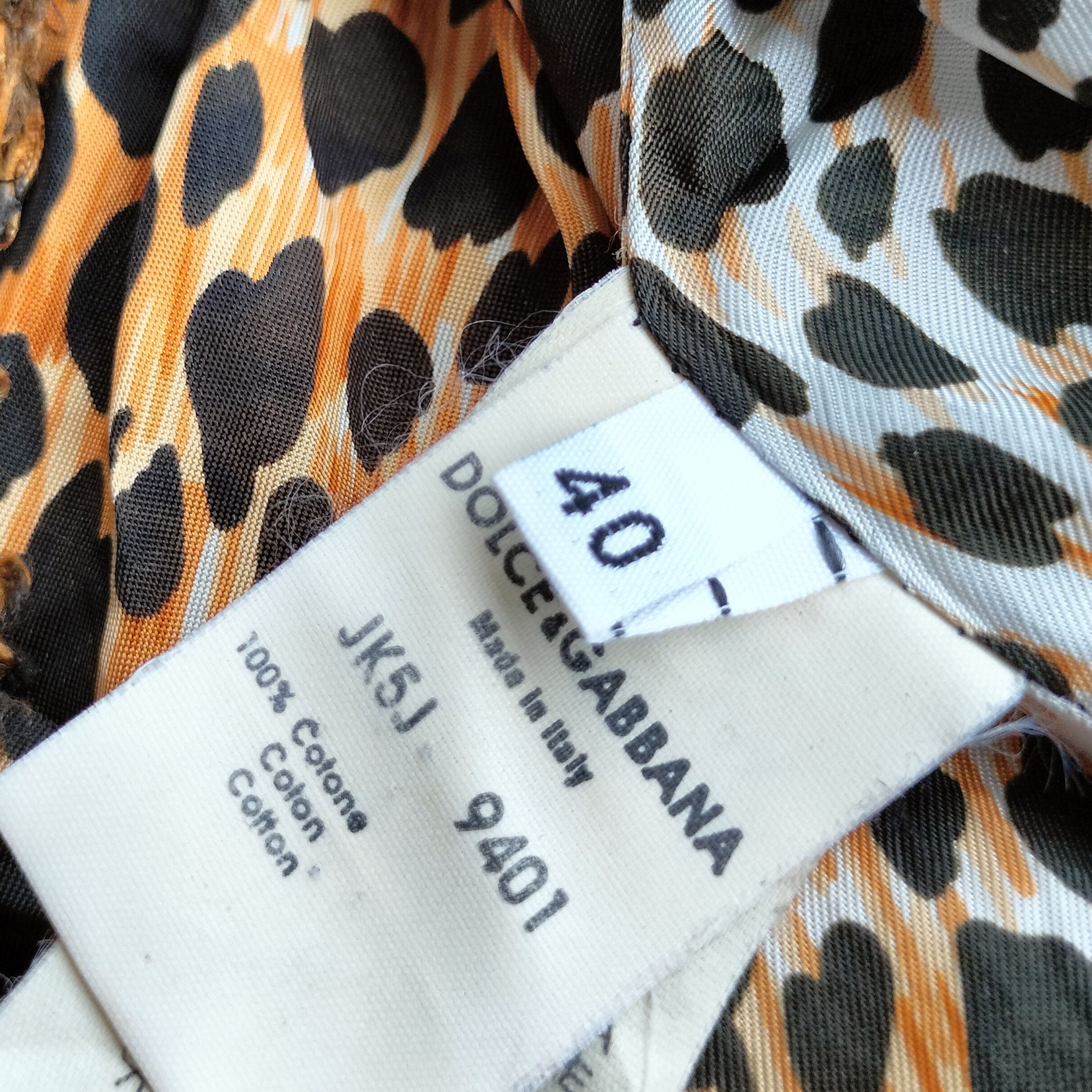 Dolce & Gabbana Dolce & Gabbana destroy leopard inner denim jacket Size XS / US 0-2 / IT 36-38 - 6 Thumbnail