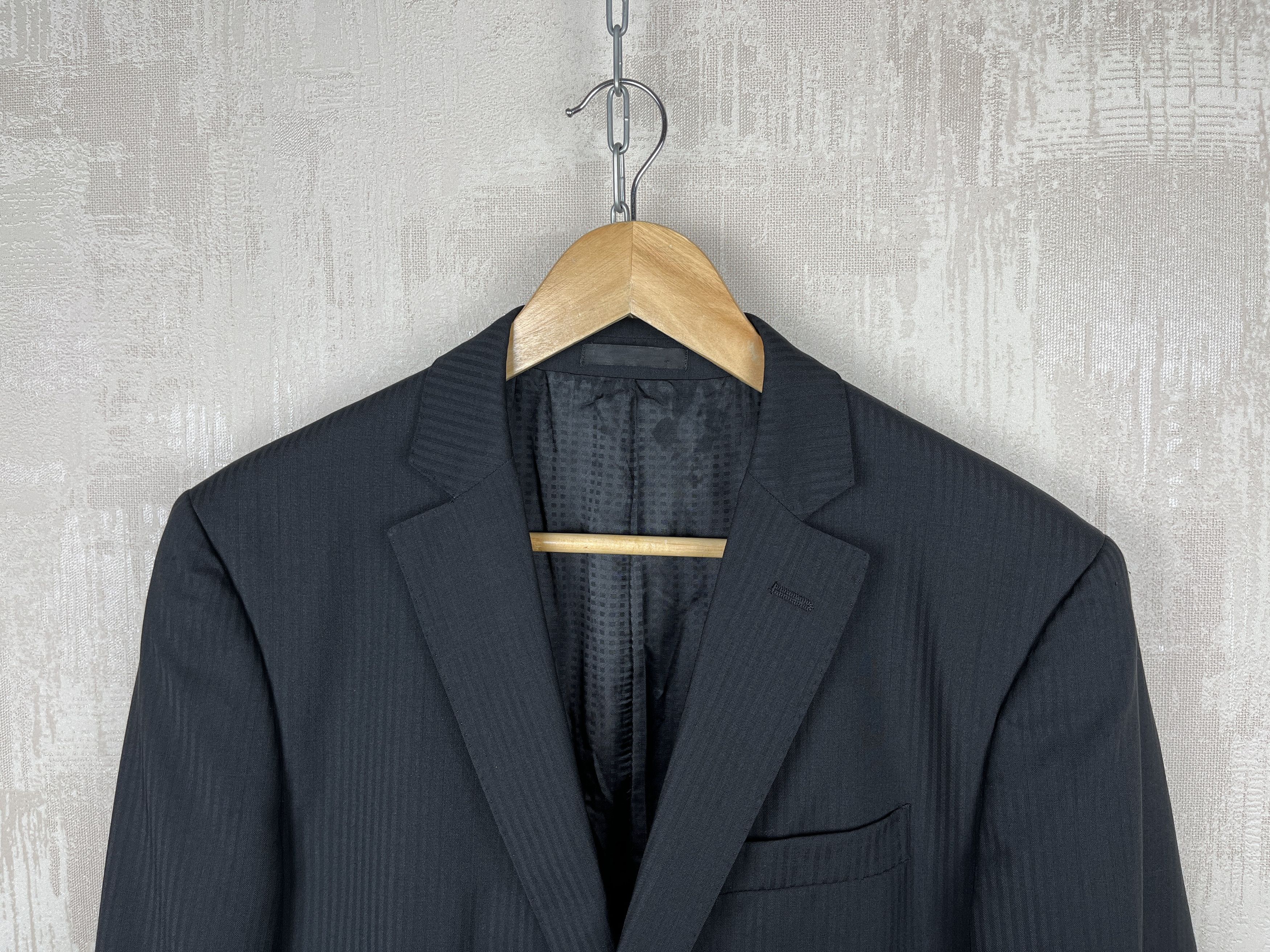 Pal Zileri Pal Zileri Lab Wool Striped Blazer Size EU 52 US 42 Size US L / EU 52-54 / 3 - 3 Thumbnail