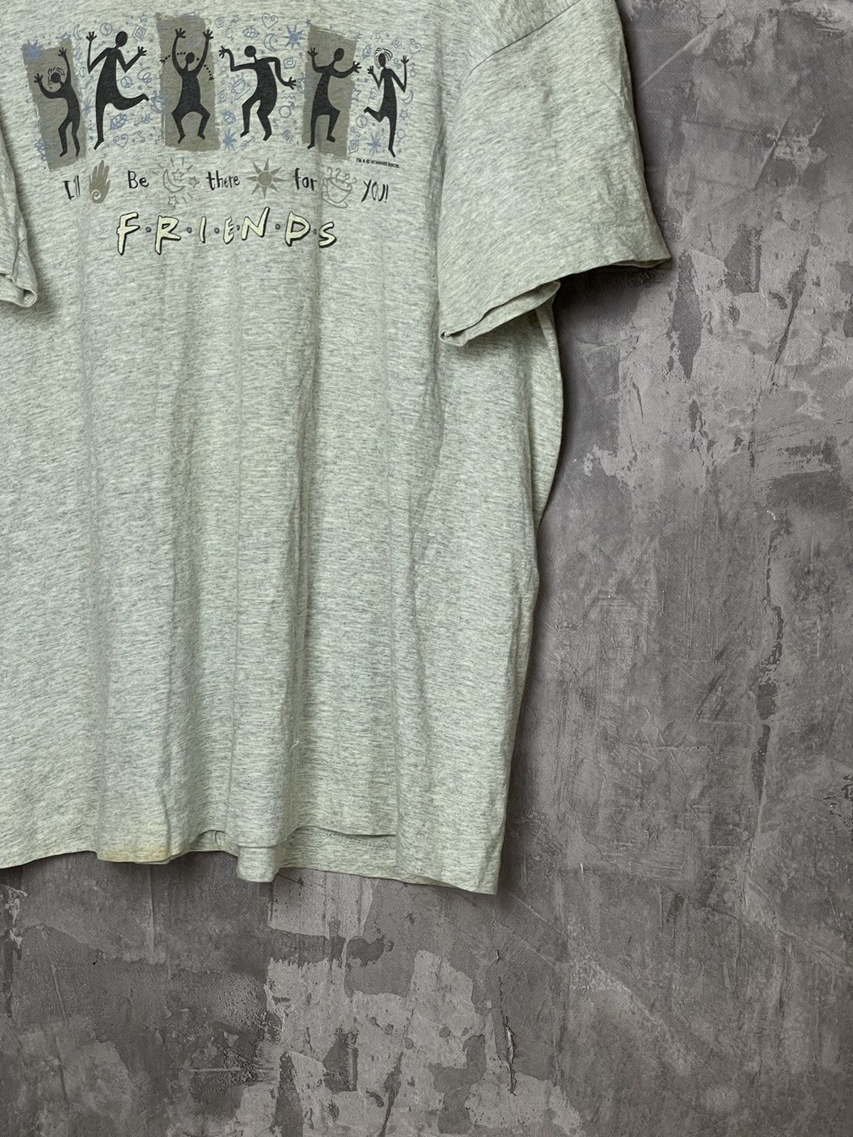 Vintage FRIENDS 1997 Vintage Serie Movie T-Shirt / Seinfeld / Akira Size US XL / EU 56 / 4 - 6 Thumbnail
