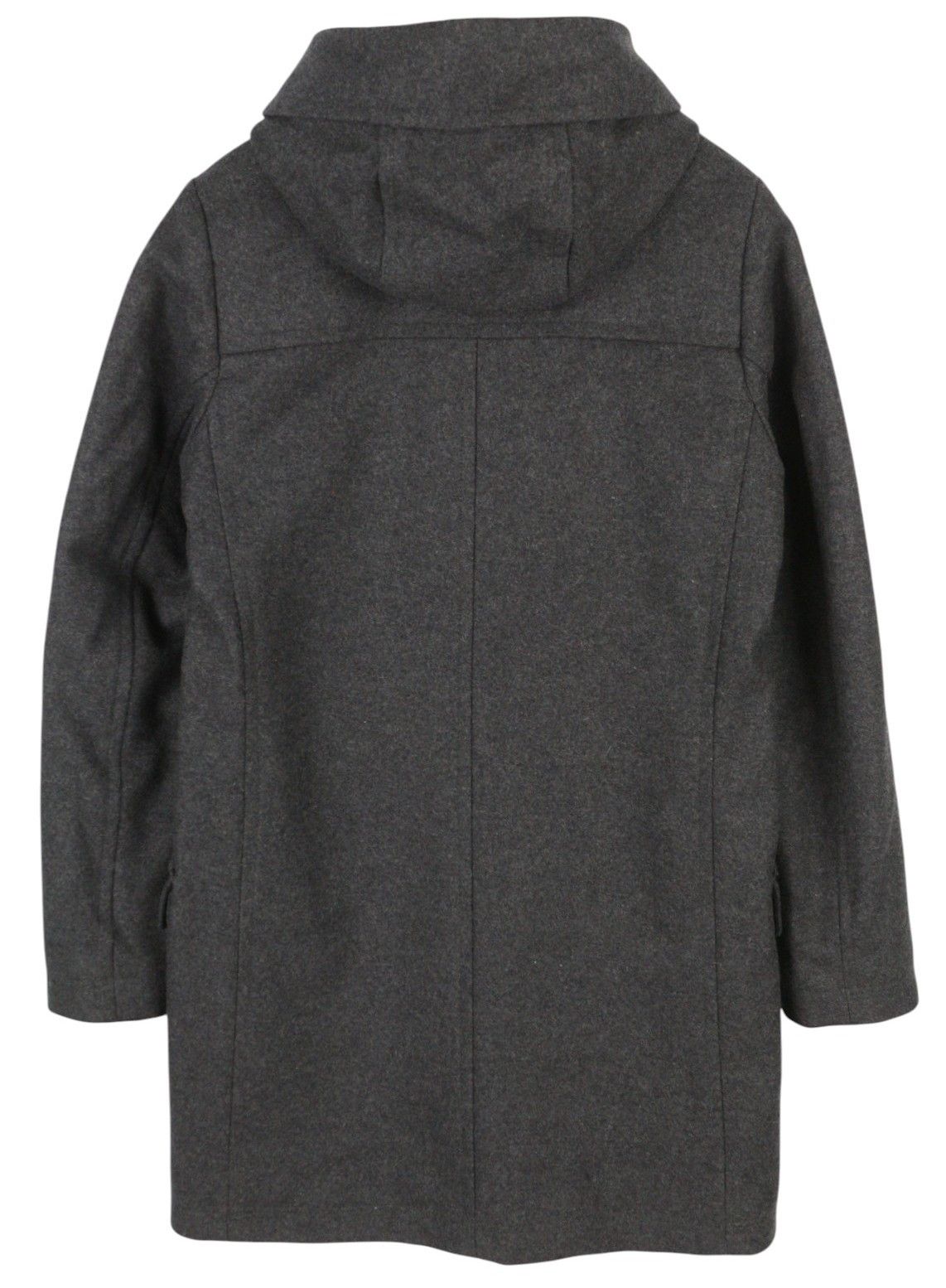 Peak Performance DUFFLE M Melange Grey Wool Blend Toggles Hooded Coat 86465 Size M / US 6-8 / IT 42-44 - 2 Thumbnail