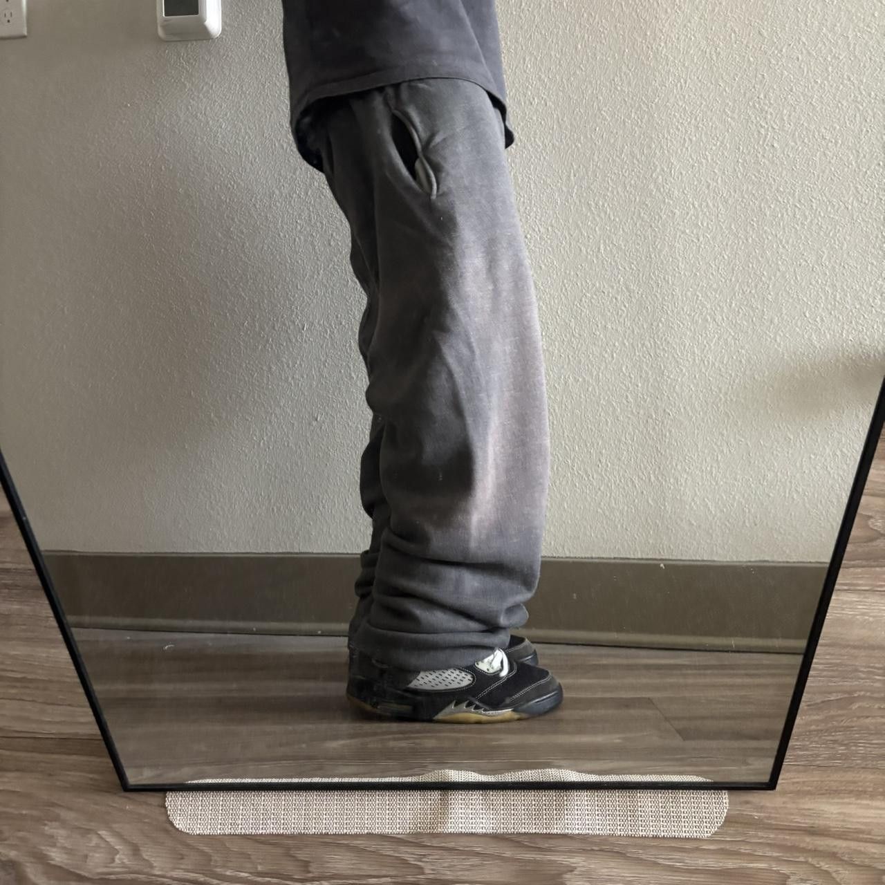 Russell Athletic Crazy Vintage 90s Baggy Faded Grey Russell Essential Sweatpants! Fits M Size US 30 / EU 46 - 2 Thumbnail