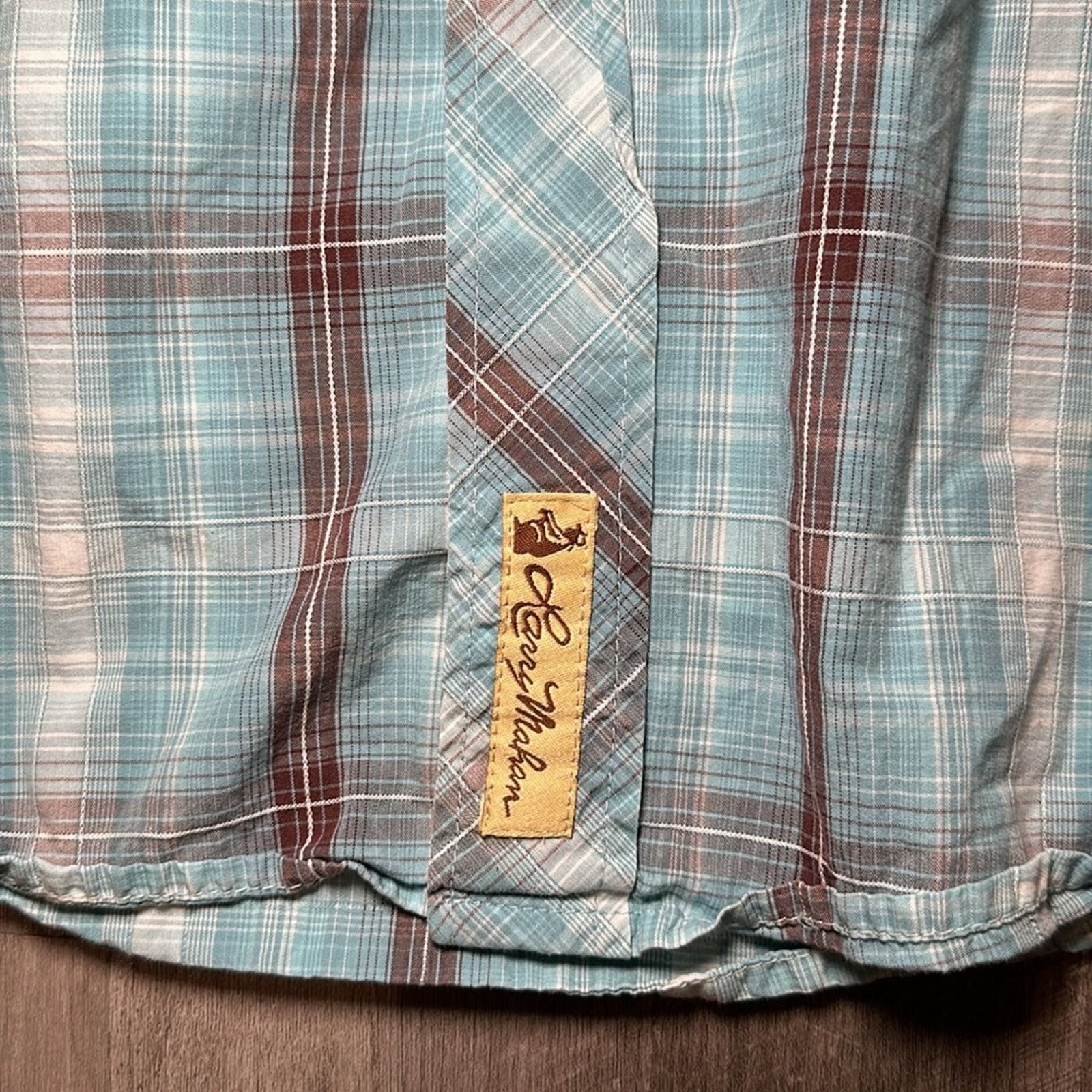 Larry Mahan Larry Mahan Western Long Sleeve Pearl Snap Button - Medium Size US M / EU 48-50 / 2 - 5 Thumbnail