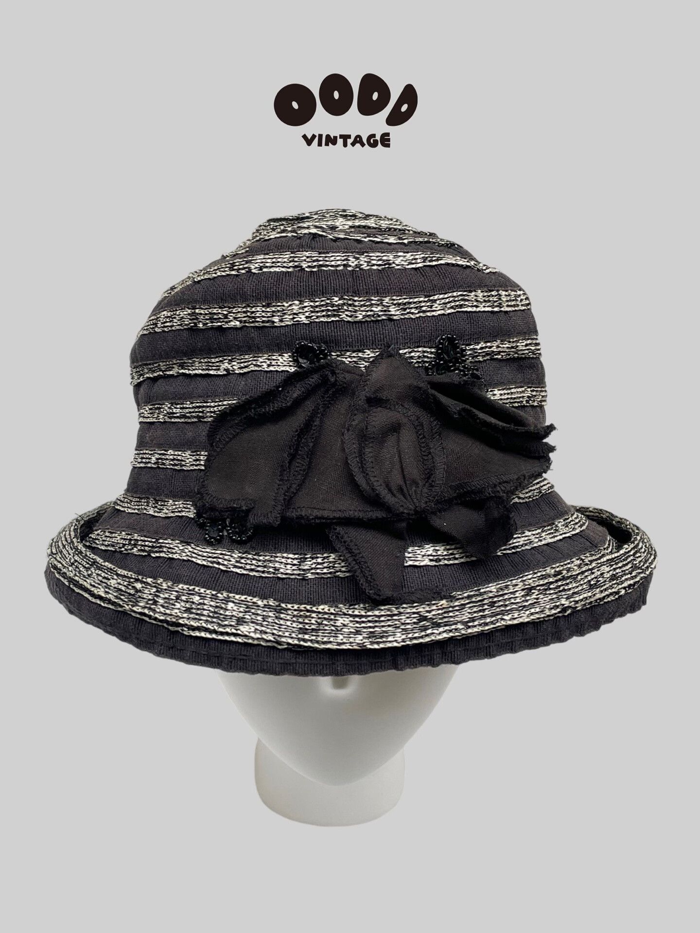 Dolce Vita Vintage Floral Beaded Bell Hat Size ONE SIZE - 1 Thumbnail