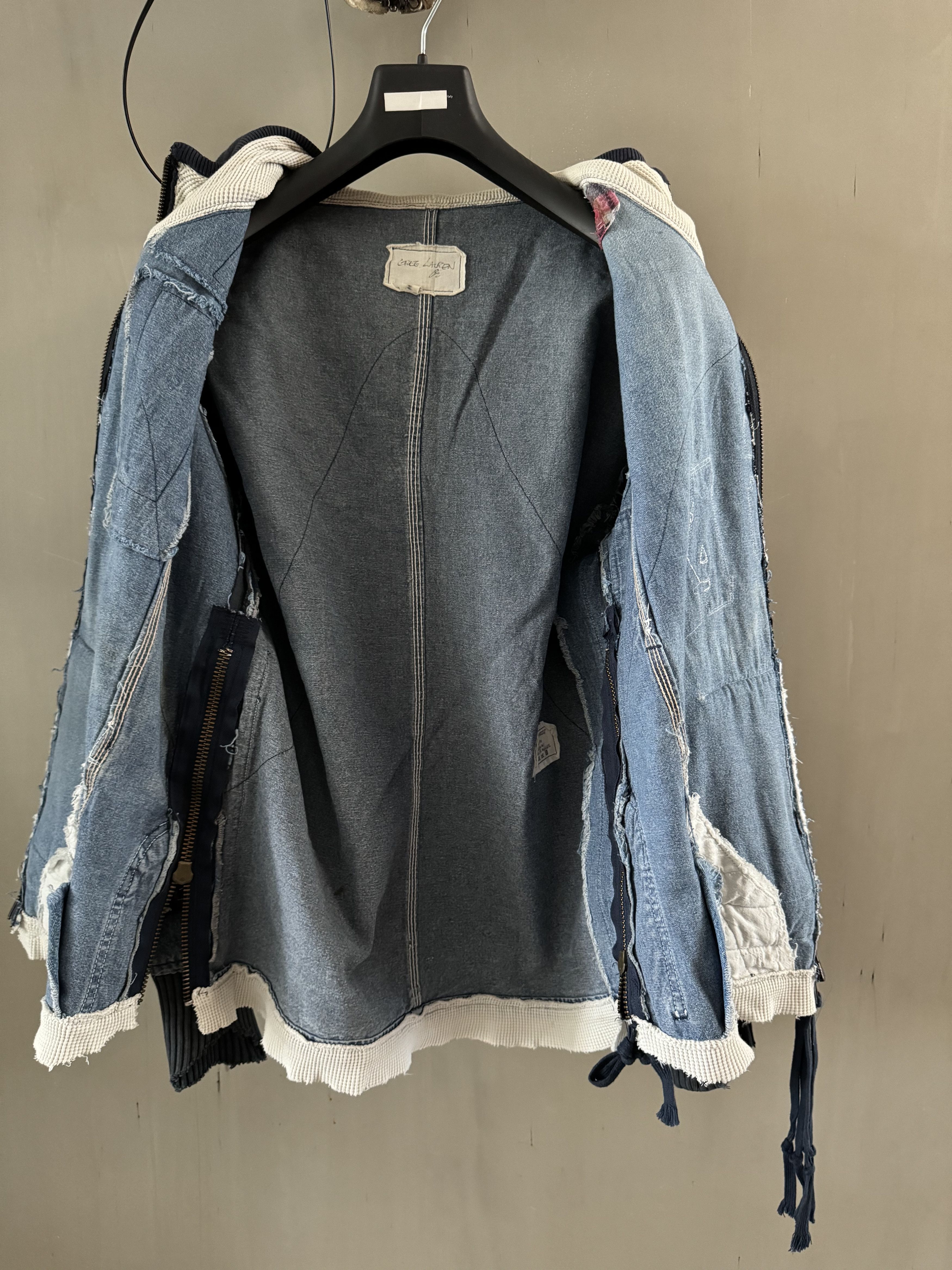 Greg Lauren FAMOUS and rare zipped Hoody as NEW** Size US L / EU 52-54 / 3 - 9 Thumbnail