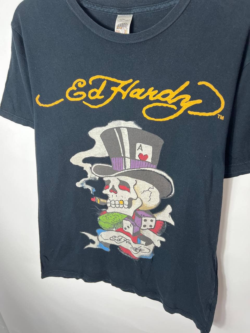 Christian Audigier Vintage streetwear Y2K sportswear Ed hardy T-shirt Size US M / EU 48-50 / 2 - 2 Thumbnail