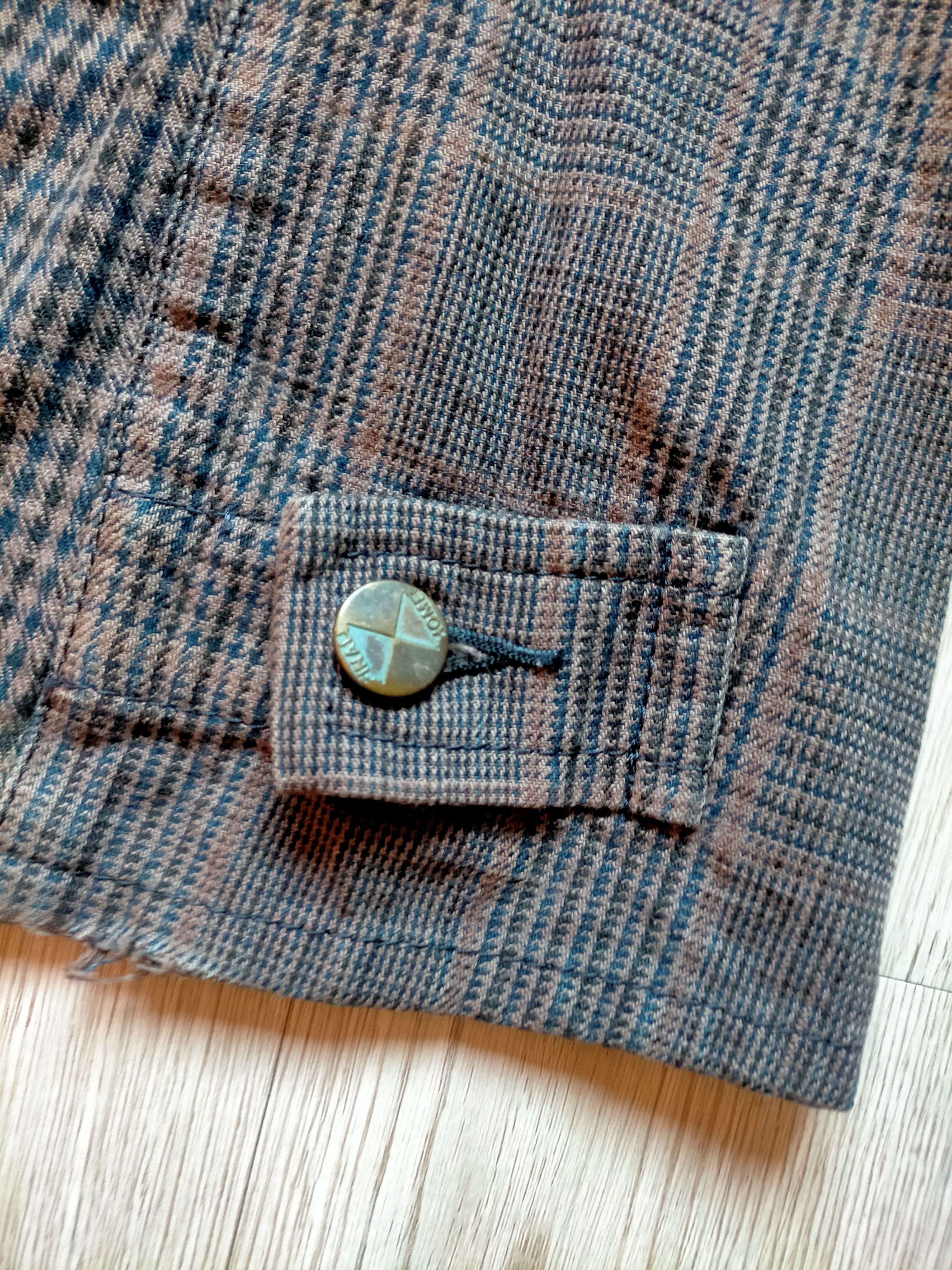 Final Home Final Home Japan Check Patchwork Zipped Trouser Pants Size US 36 / EU 52 - 18 Thumbnail