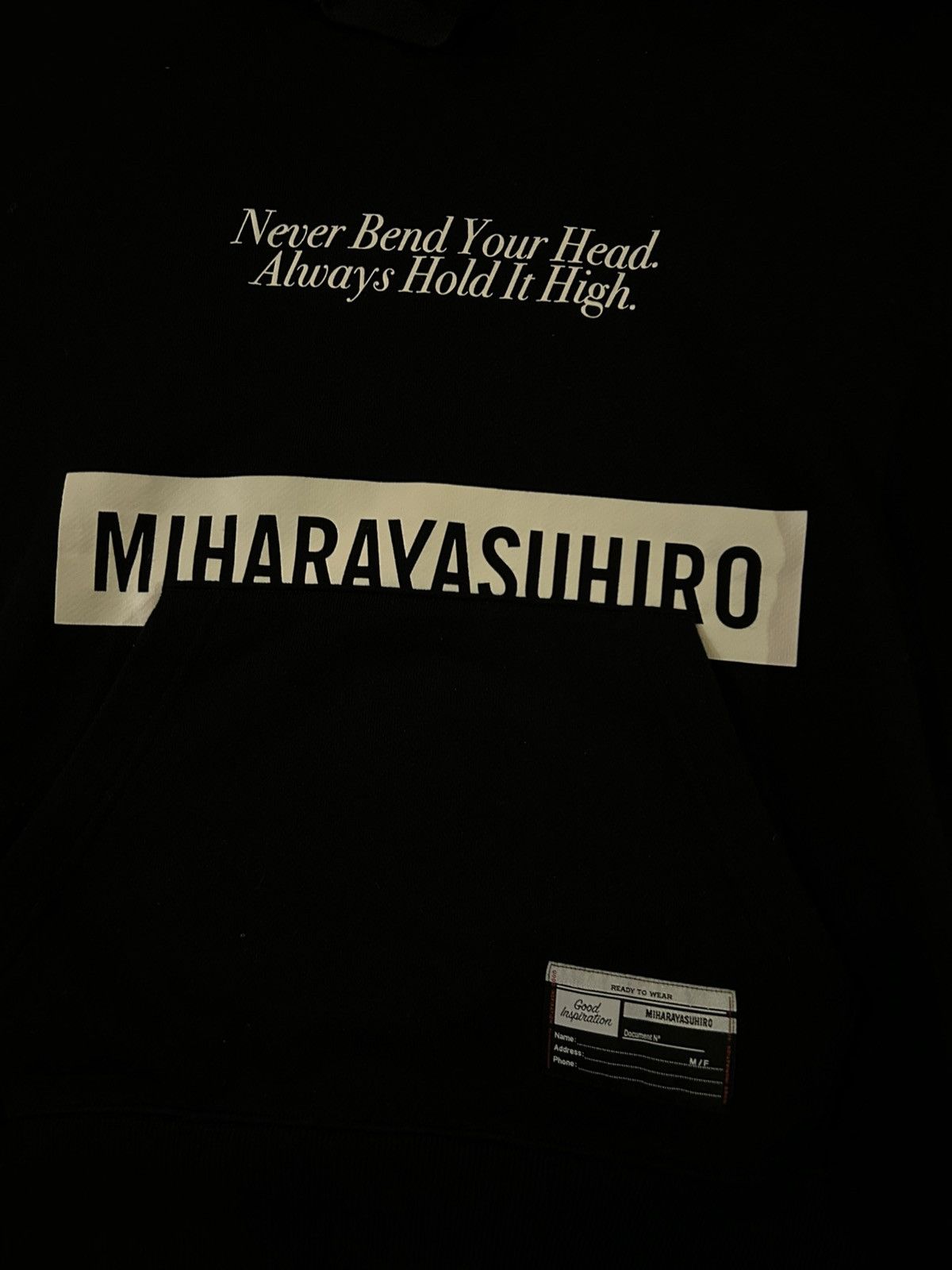 GU × Maison MIHARA YASUHIRO MIHARAYASUHIRO X GU HOODIE Size US M / EU 48-50 / 2 - 5 Thumbnail