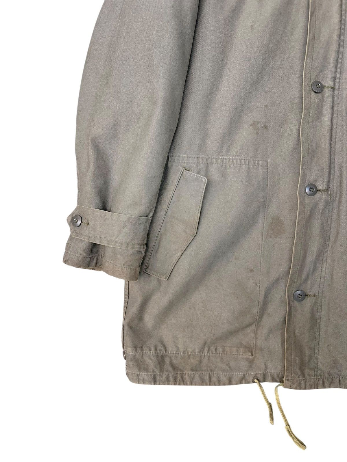 Vintage Vintage 80s German Army Parka Green Zipper Hoodie Jacket Size US L / EU 52-54 / 3 - 7 Thumbnail