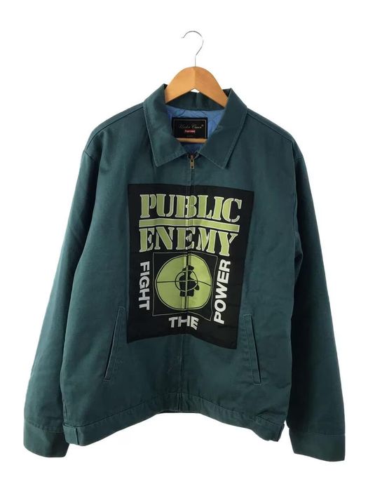 Supreme public enemy work hot sale jacket