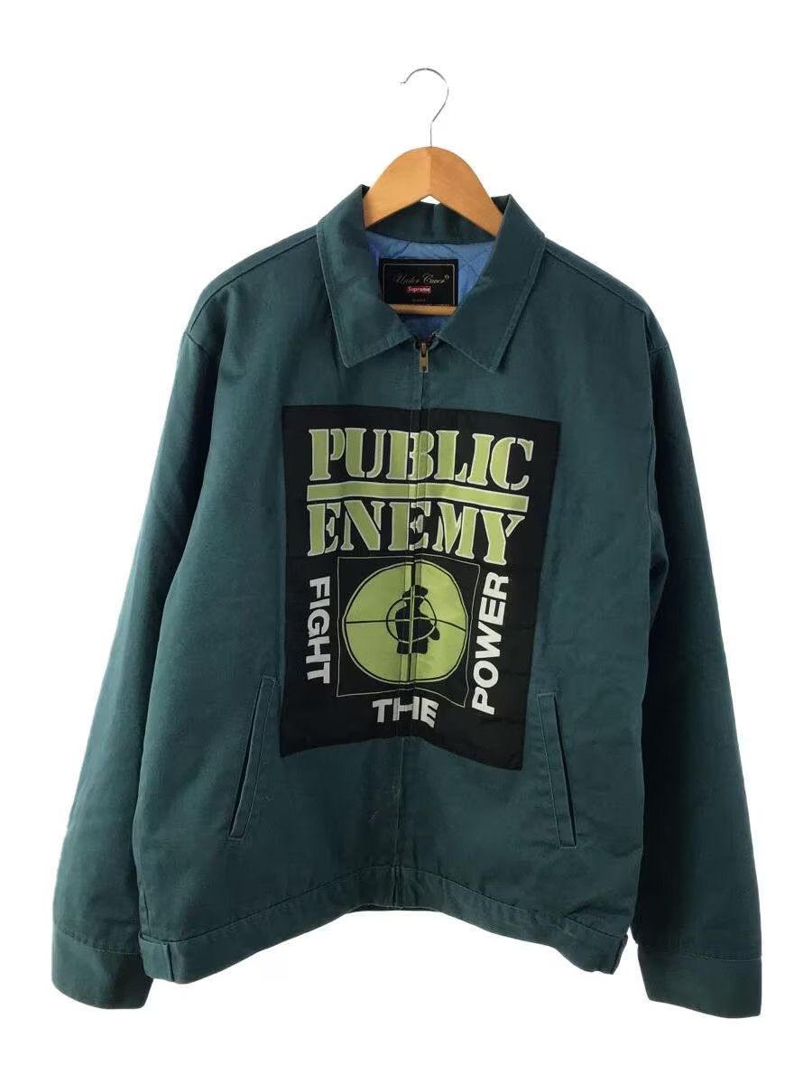 image of Supreme x Undercover Public Enemy Work Jacket in Green, Men's (Size XL)