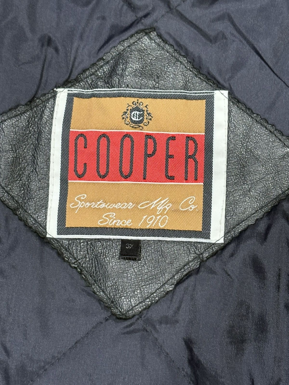 Cooper COOPER genuine leather jacket Size US XXL / EU 58 / 5 - 6 Thumbnail